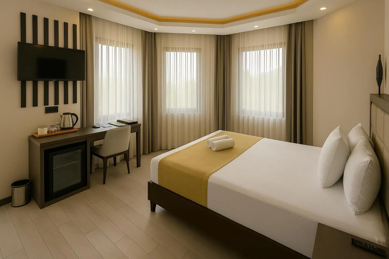 Bed in Magia Hotel - Spa & Wellness