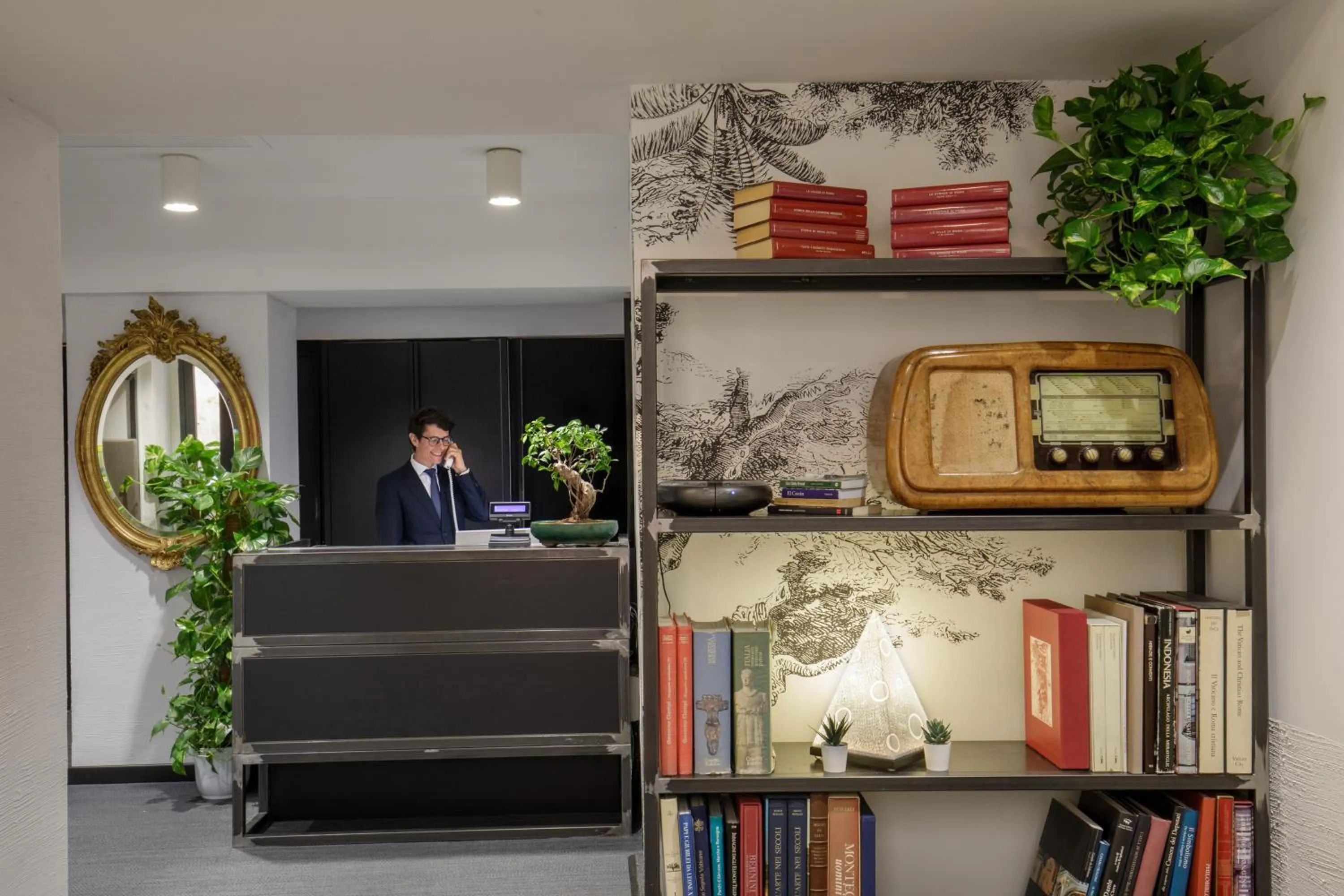 Lobby or reception in Coronari Palace