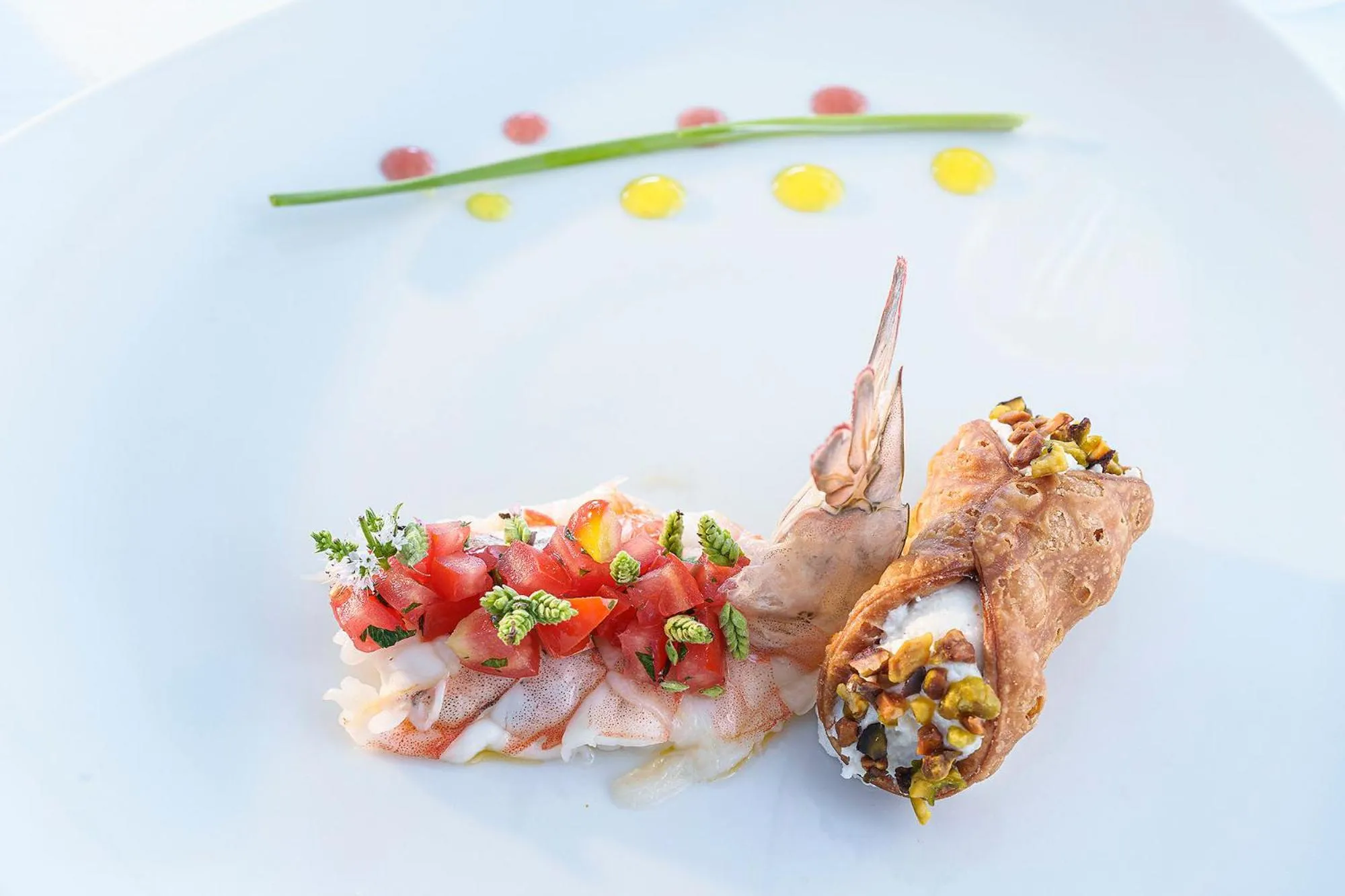 Food in Hotel Continental Mare