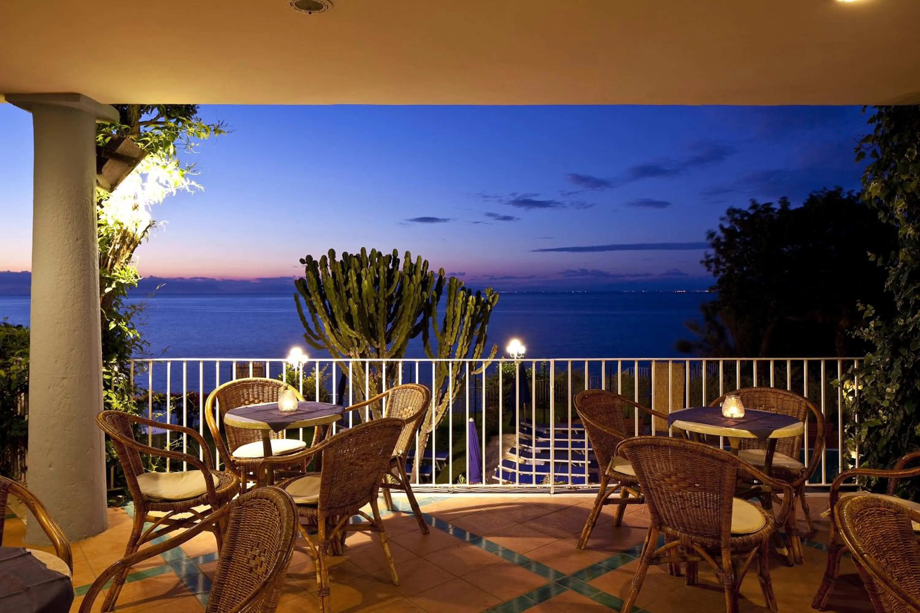 Balcony/Terrace in Hotel Continental Mare