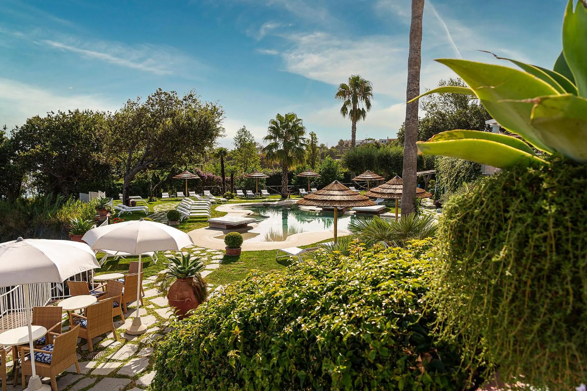 Garden view in Hotel Continental Mare