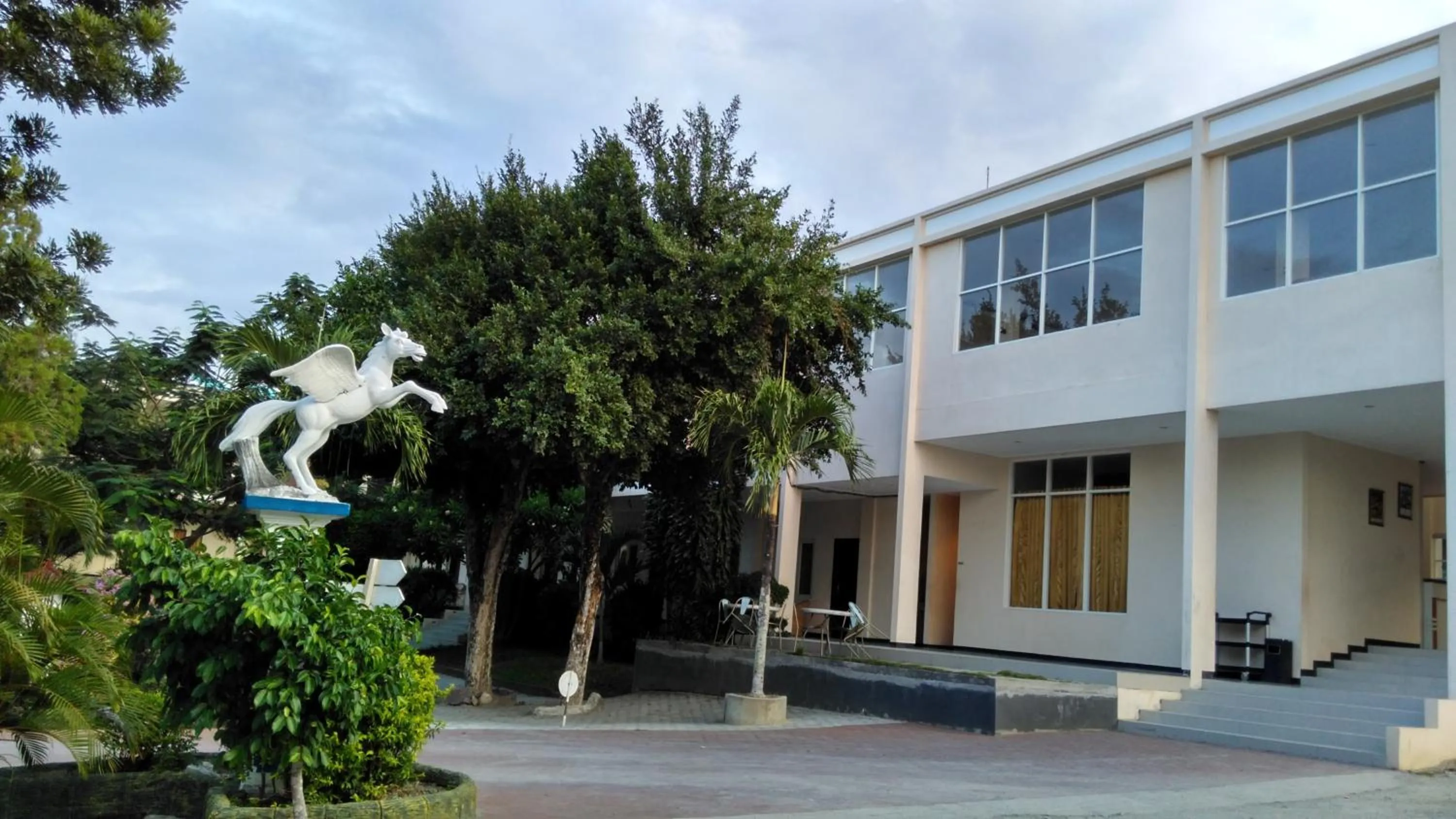 Facade/entrance in Amazing Beach Resort Palu