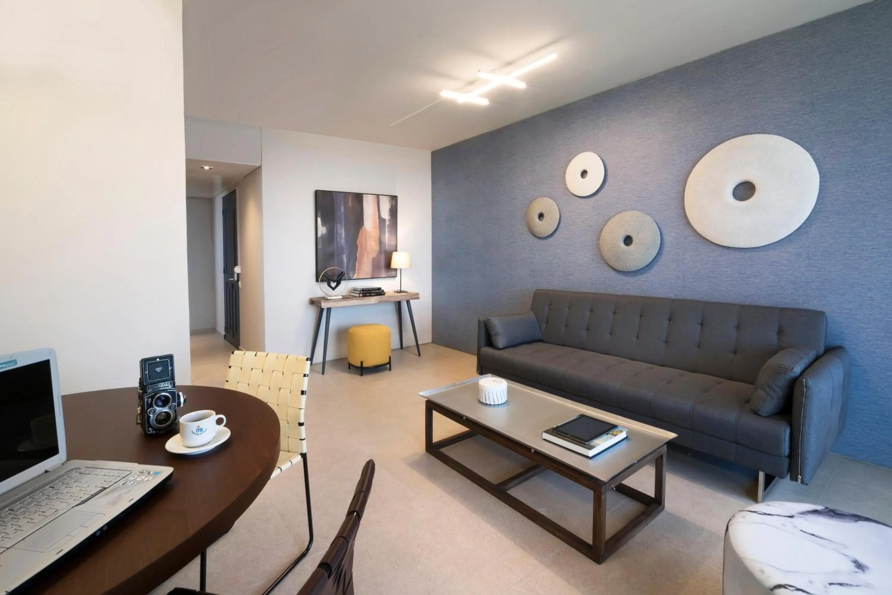 Living room in Marina Alimos Hotel Apartments