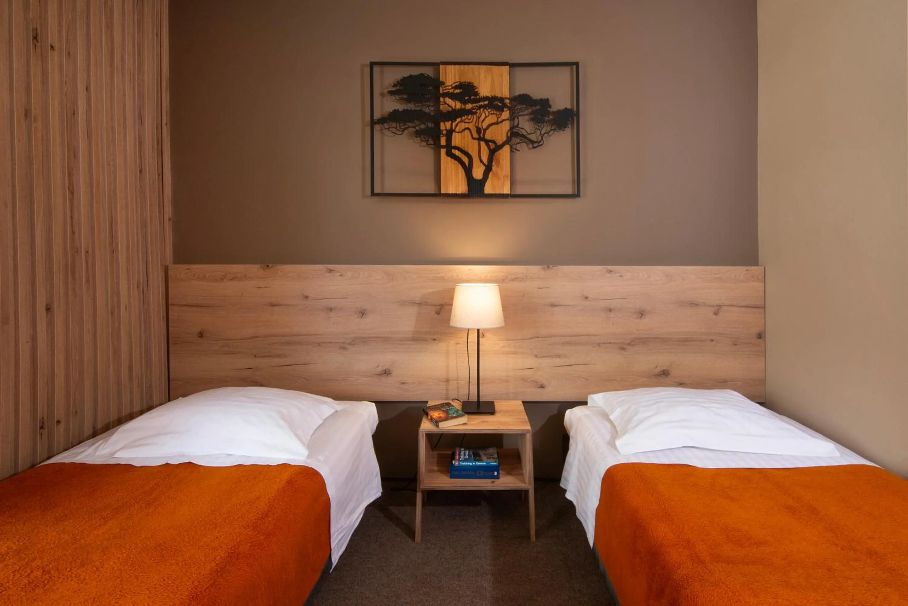 Bed in Marina Alimos Hotel Apartments