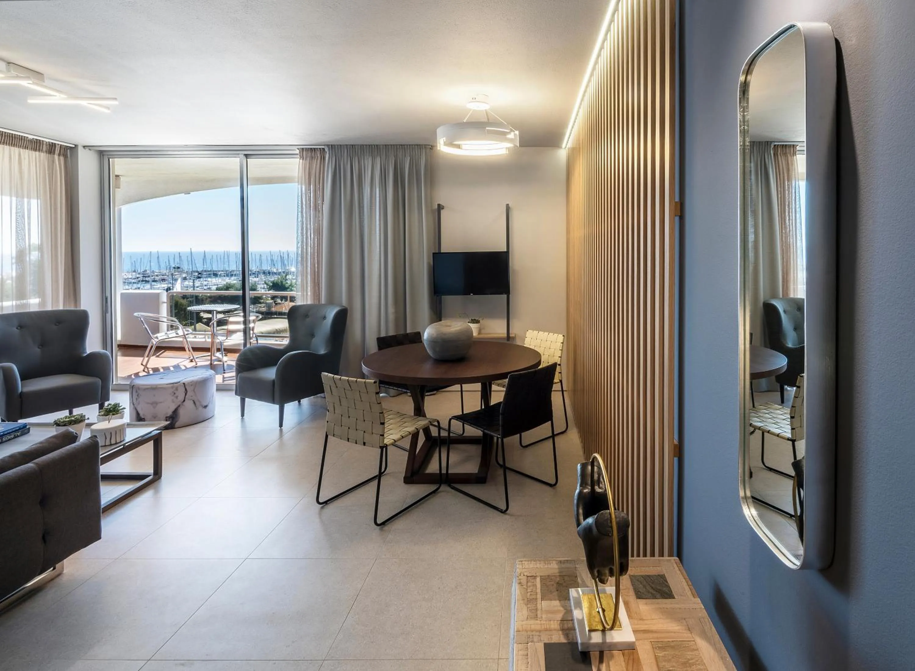 Living room in Marina Alimos Hotel Apartments