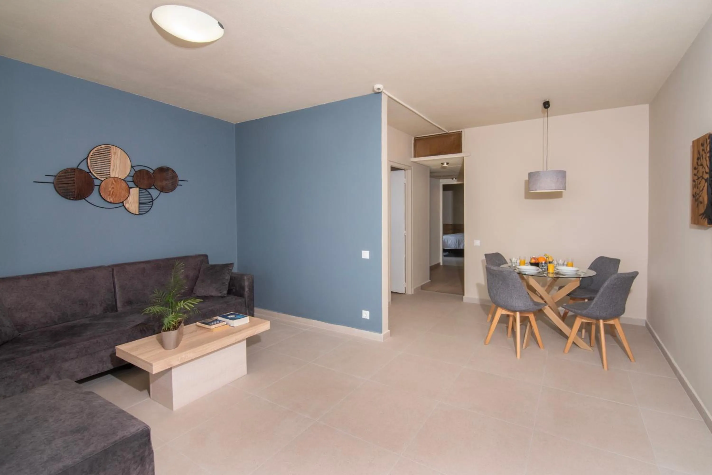 Living room in Marina Alimos Hotel Apartments