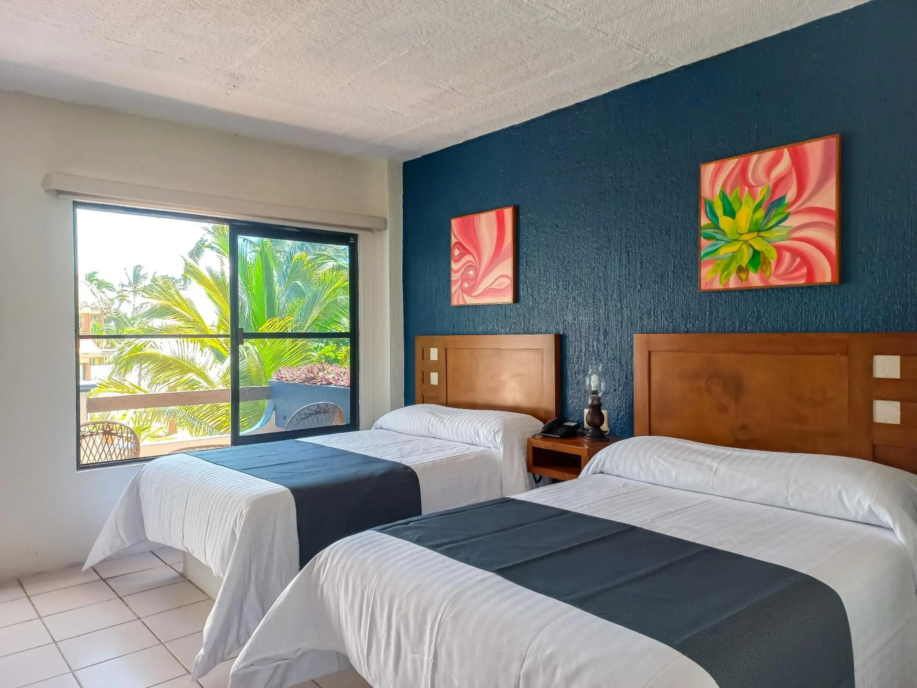 Standard Double Room with Two Double Beds in HOTEL TORRE MARINA Standard Double Room with Two Double Beds in HOTEL TORRE MARINA