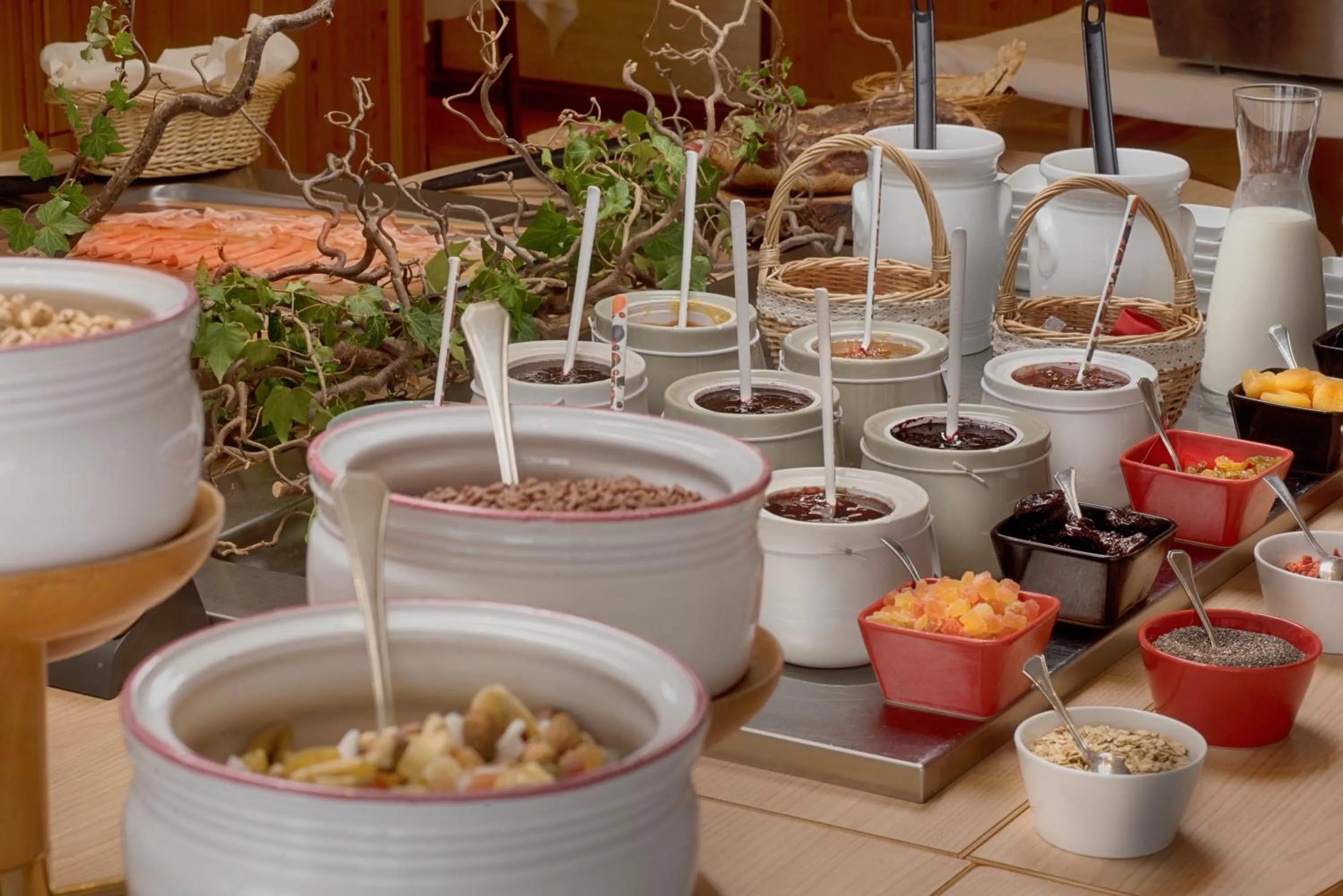 Buffet breakfast in Bellavista Relax Hotel