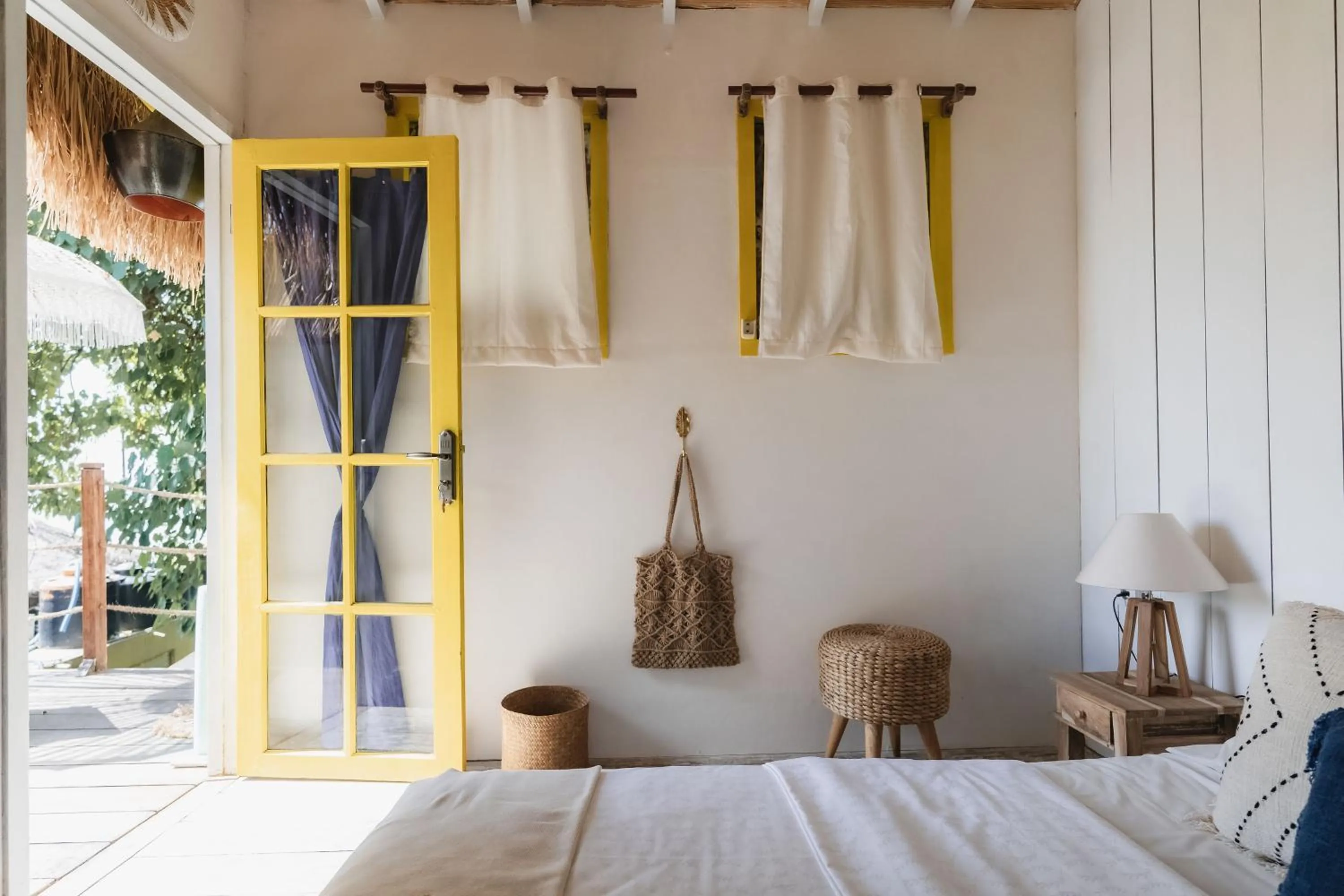 Bed in Villa Deeksha