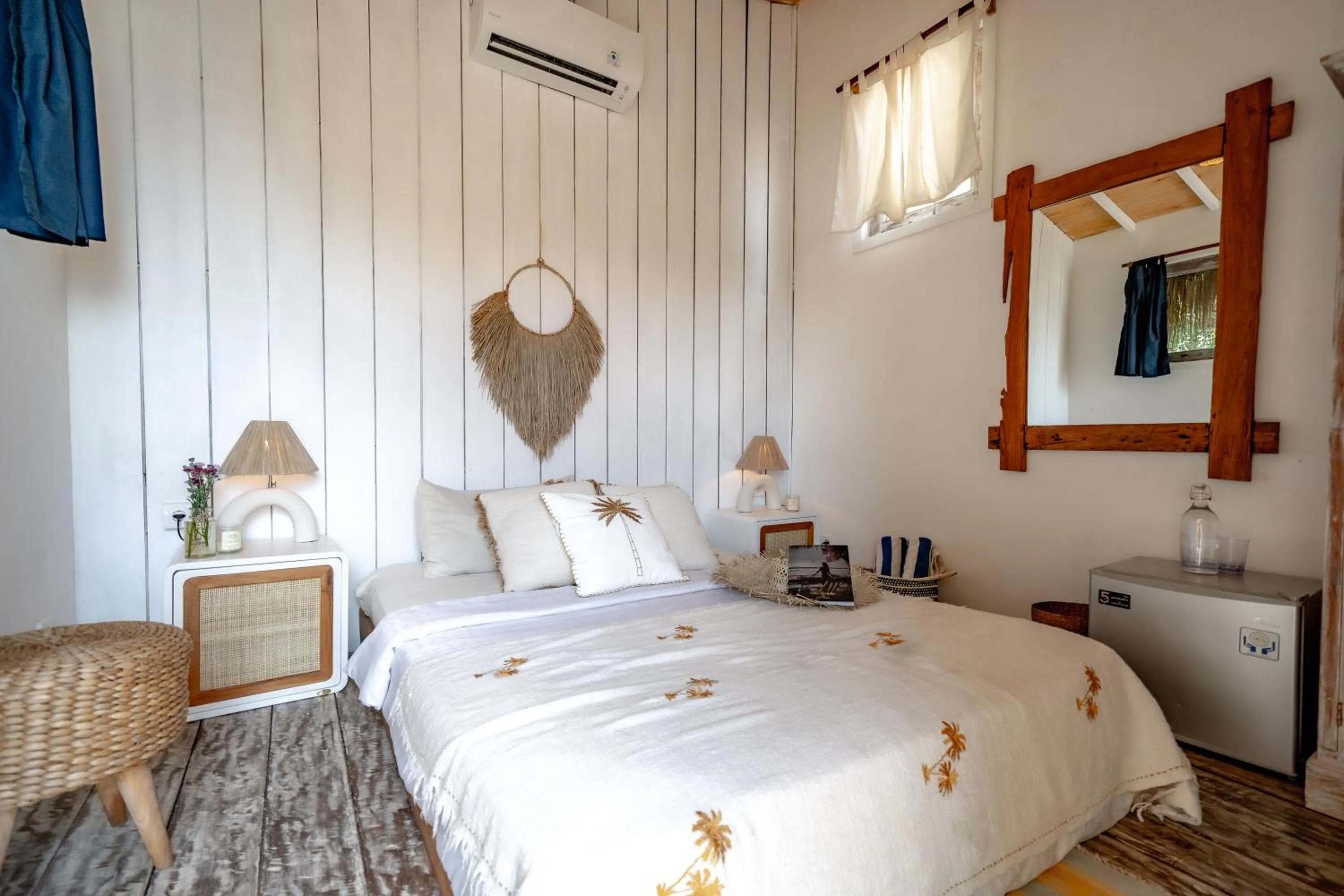 Bed in Villa Deeksha