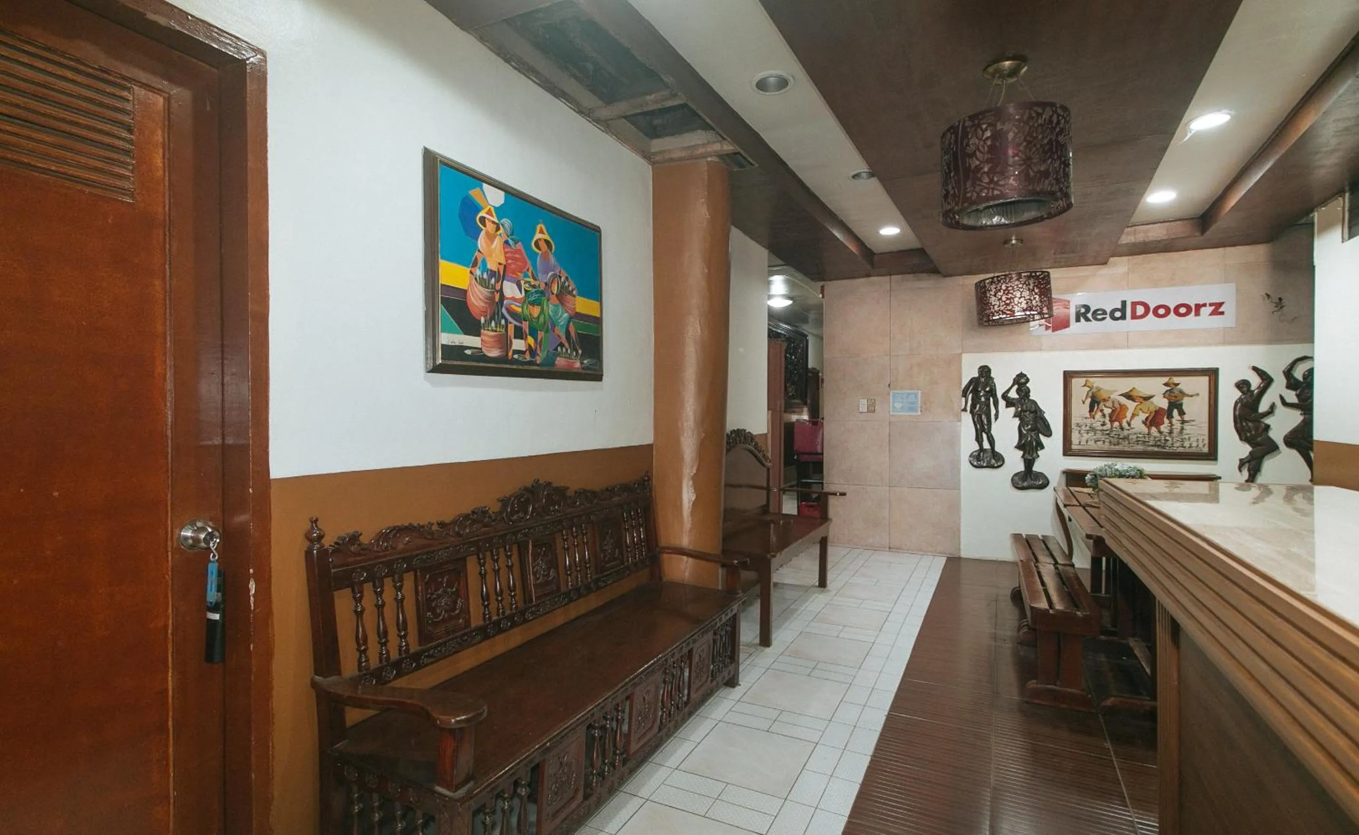 Lobby or reception in RedDoorz @ Plaza La Paz Iloilo City