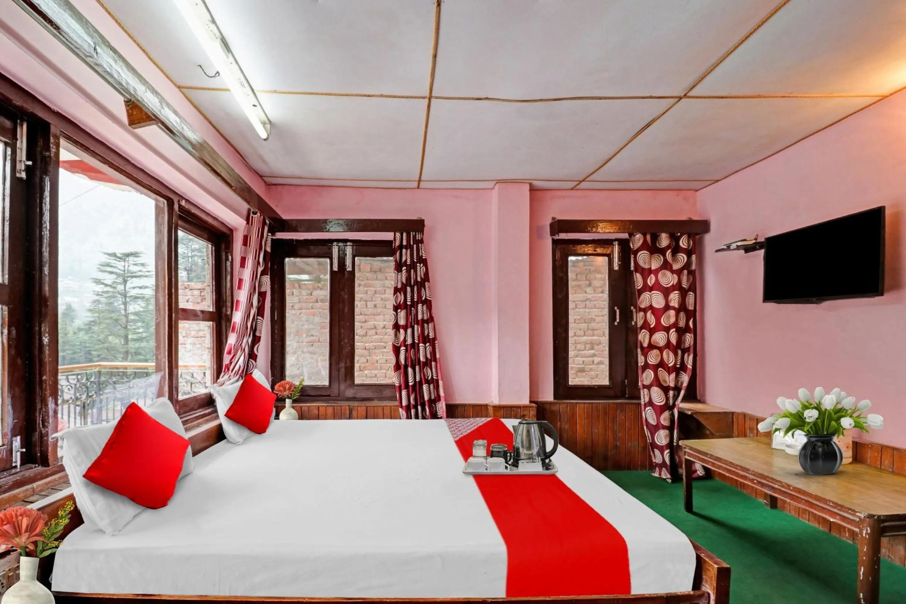 Bedroom, Bed in Hotel O Hema Holiday Home