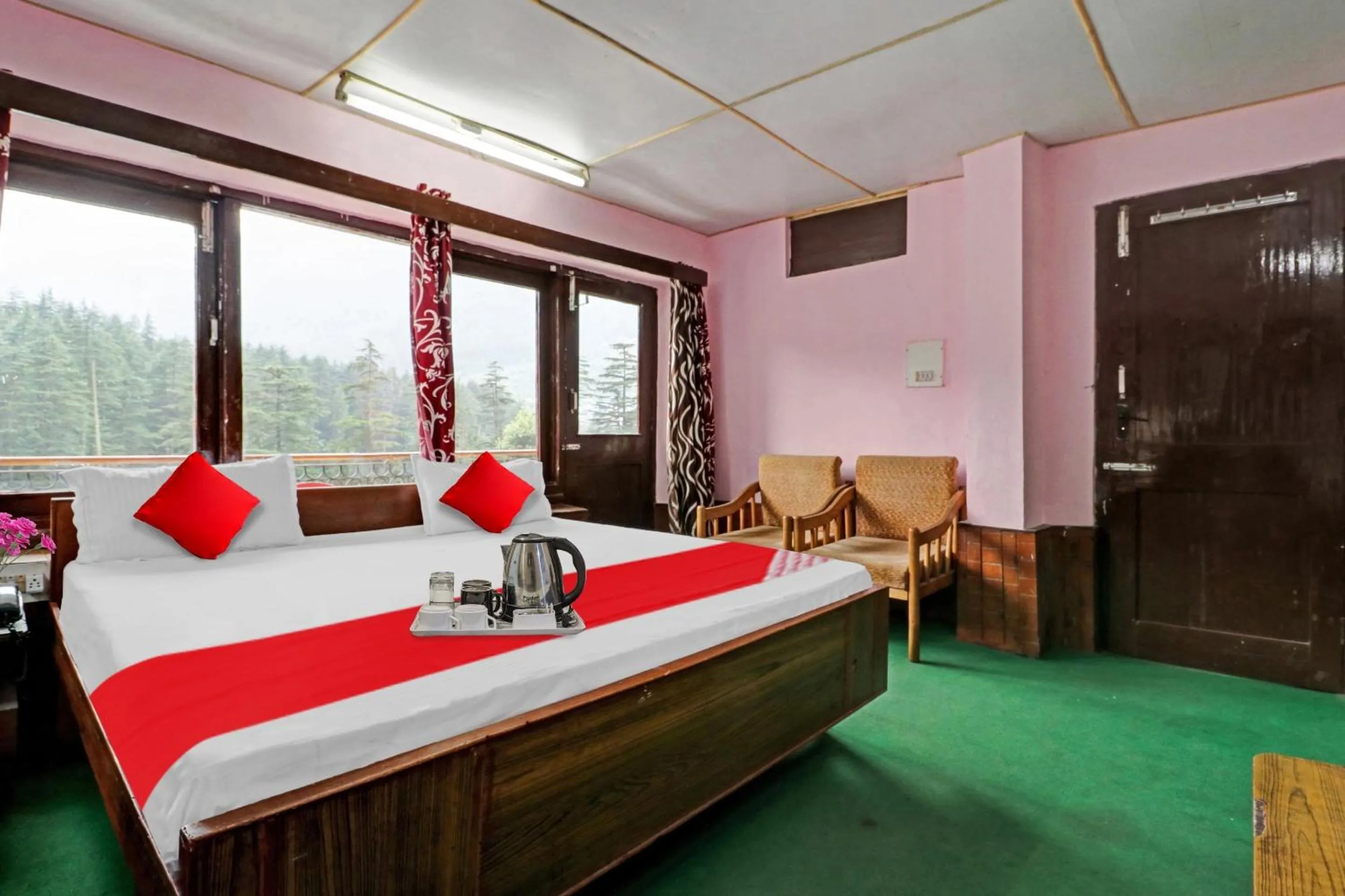 Bedroom, Bed in Hotel O Hema Holiday Home