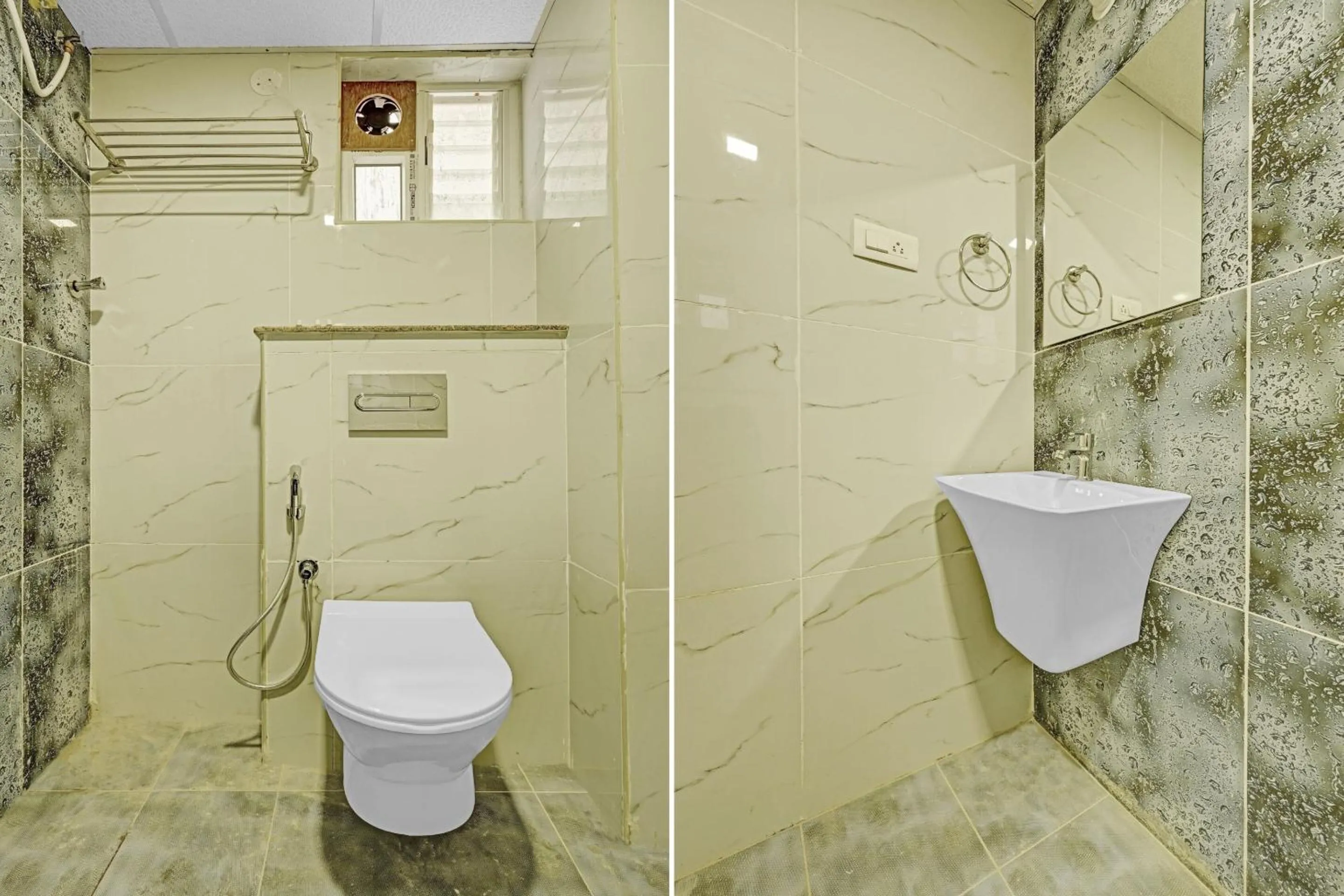 Bathroom in Hotel O Rithanya Manyata Stay inn