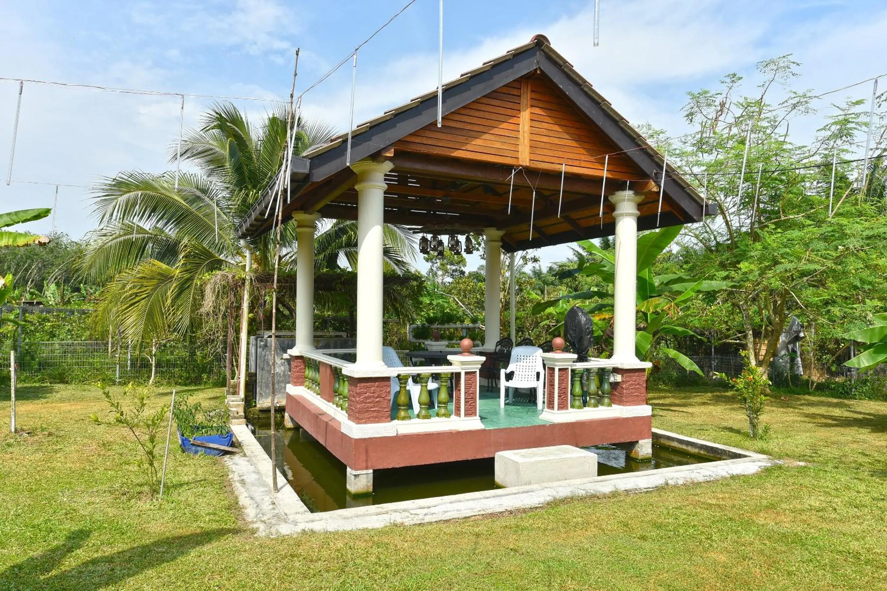 Lobby or reception in Hotel O My Daddy Farm Chalet