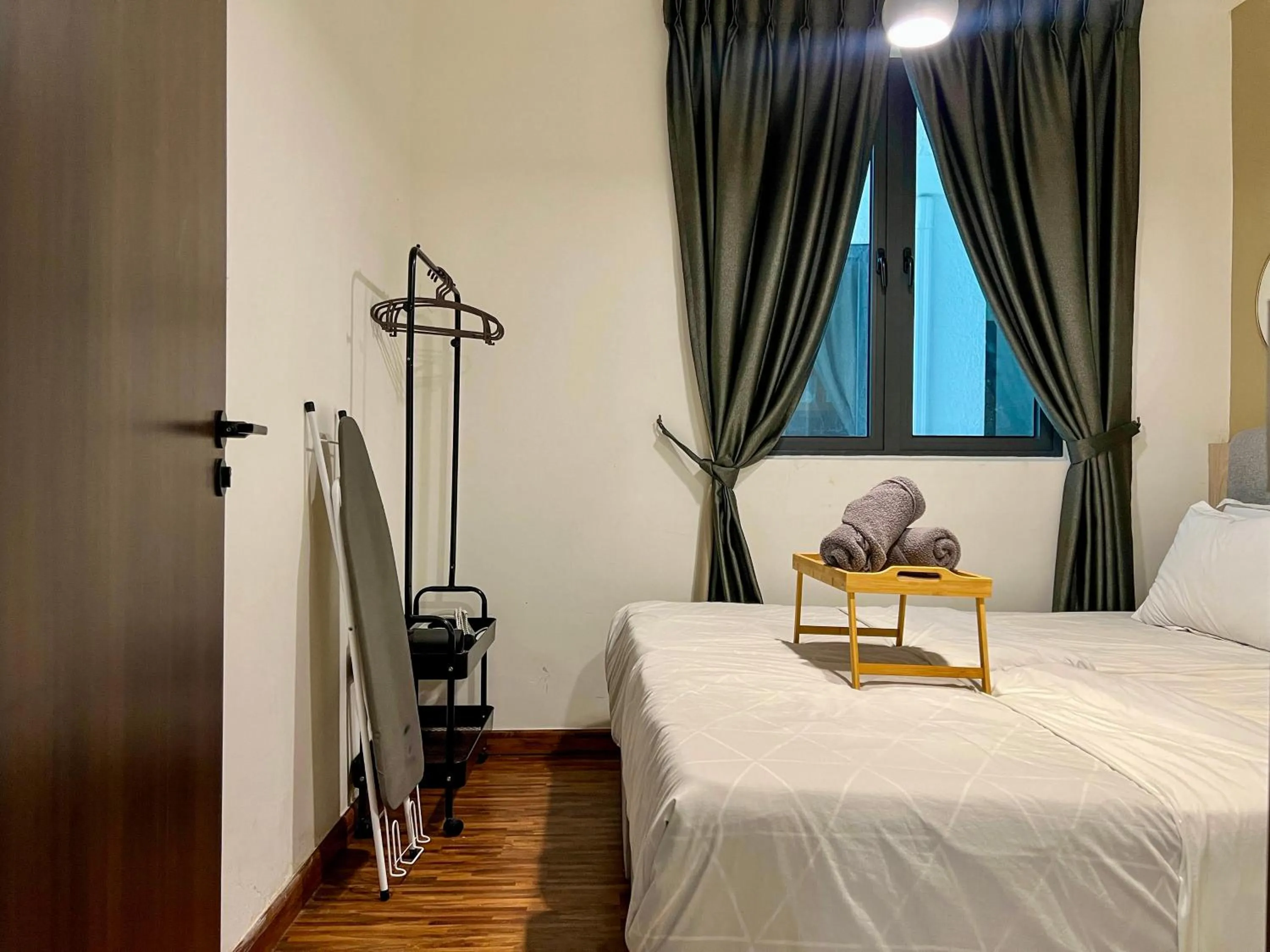 Bed in Hush Inn at K Avenue Kota Kinabalu