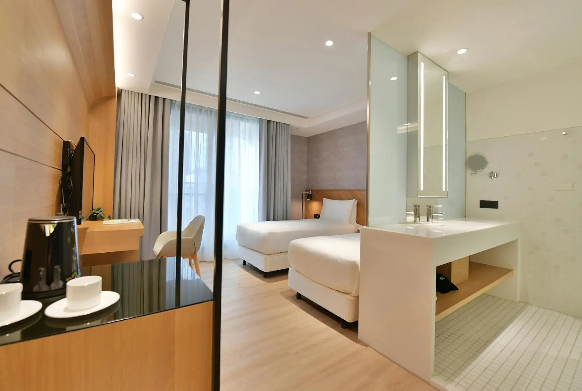 Standard Twin Room in CHECK inn Select New Taipei Sanchong Standard Twin Room in CHECK inn Select New Taipei Sanchong