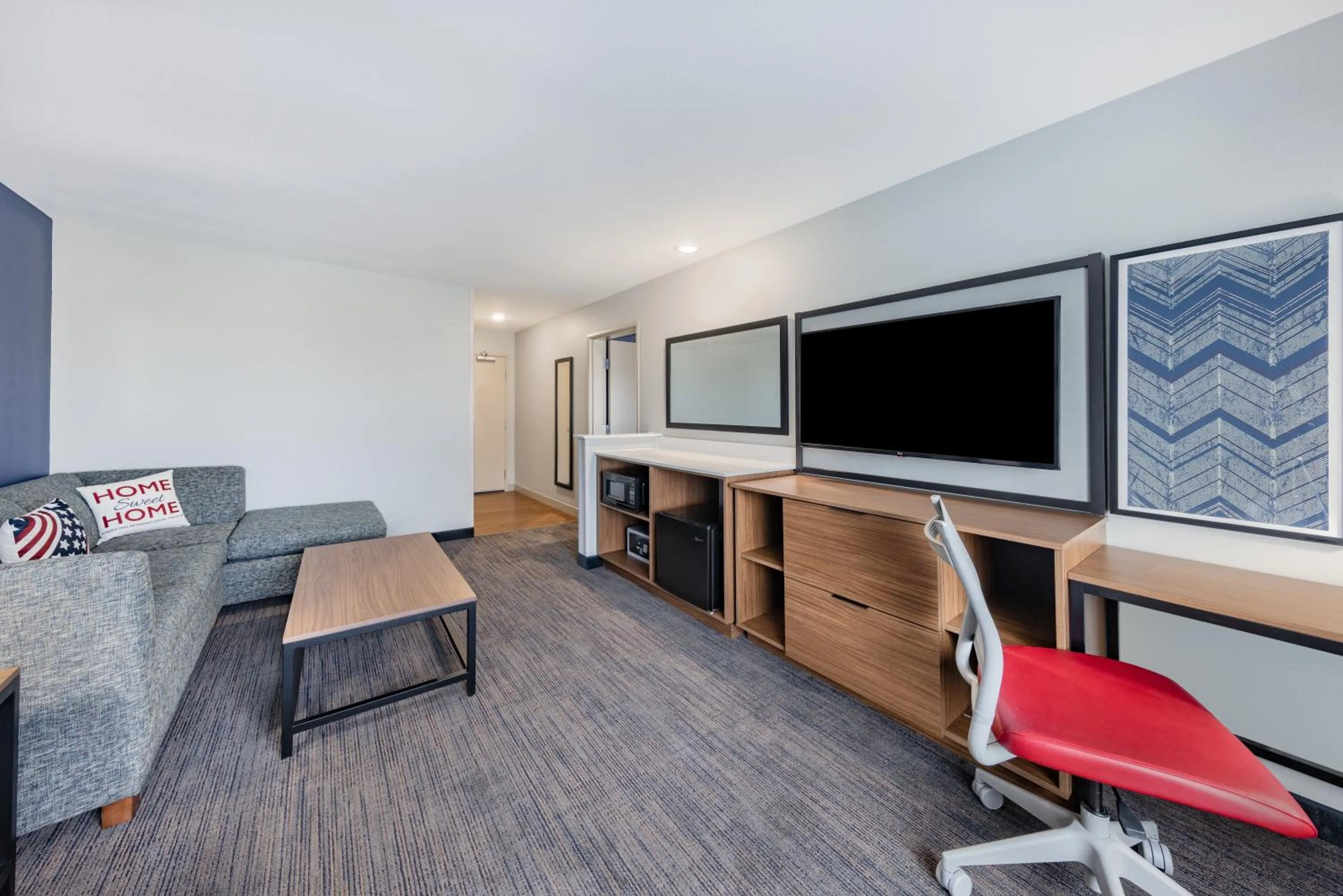 Seating area in AmericInn by Wyndham International Falls