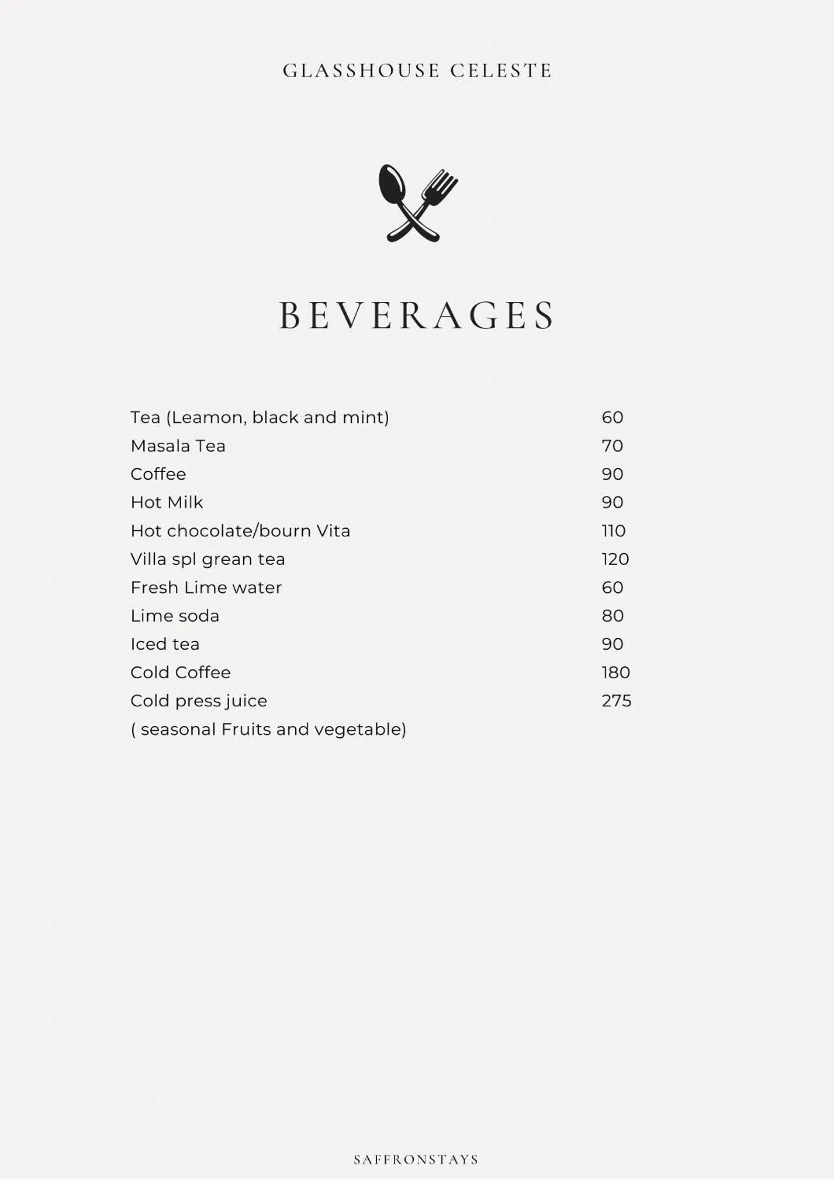 Food in SaffronStays Glasshouse Celeste, Ranikhet - luxurious glass villa with breathtaking views