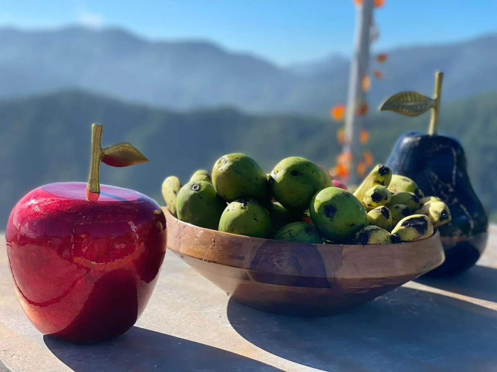 Food in SaffronStays Glasshouse Celeste, Ranikhet - luxurious glass villa with breathtaking views