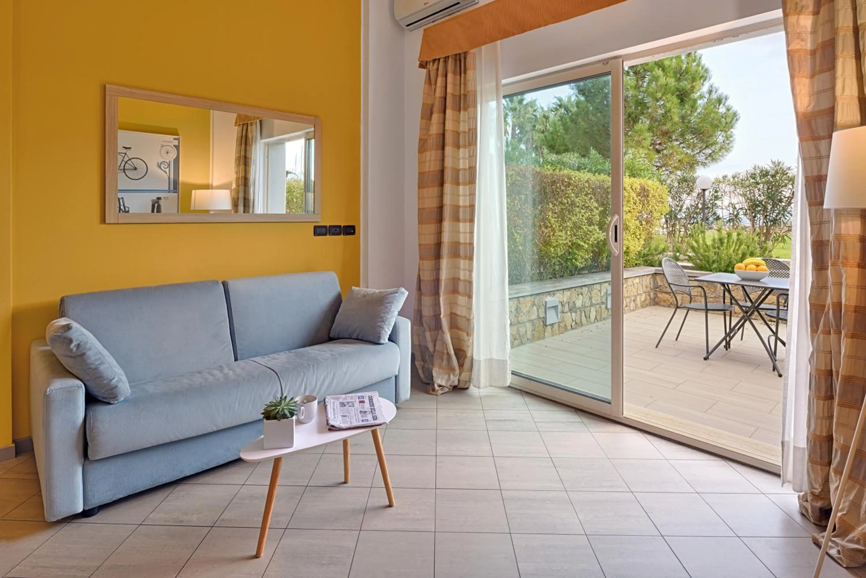 Patio in Aregai Marina Hotel & Residence