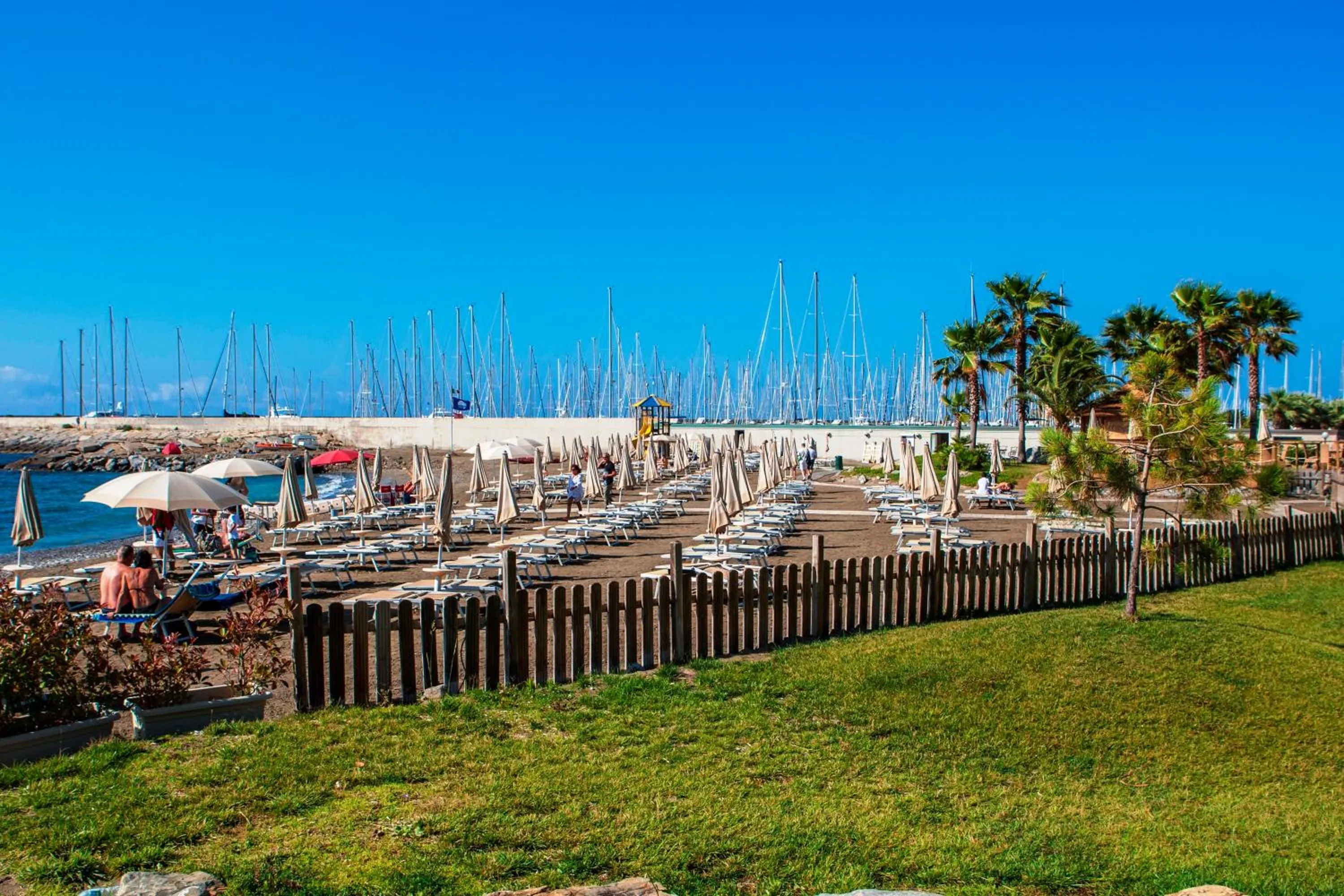 Garden in Aregai Marina Hotel & Residence