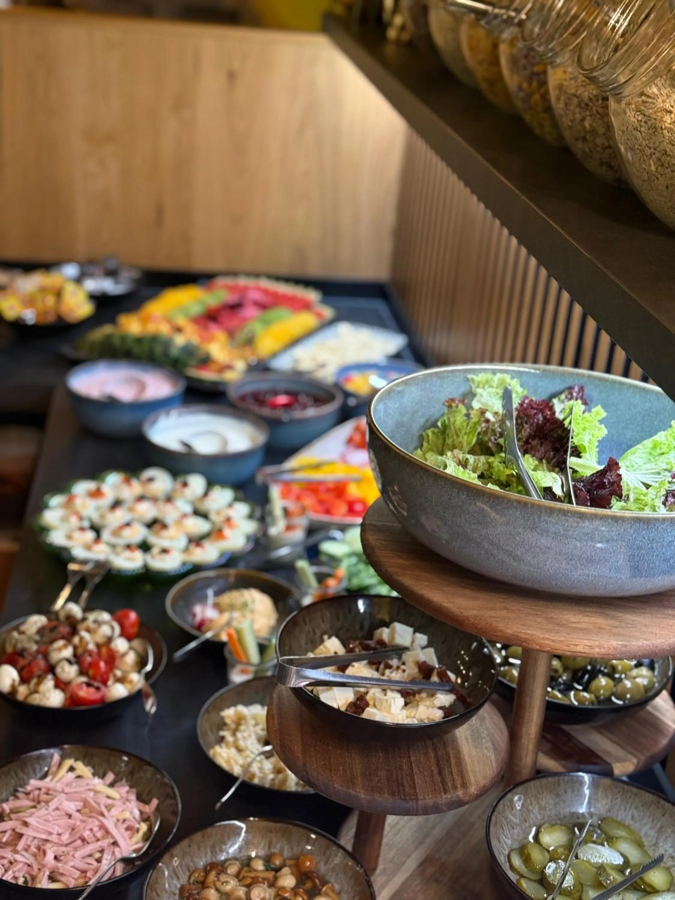 Buffet breakfast in Maiers Hotel