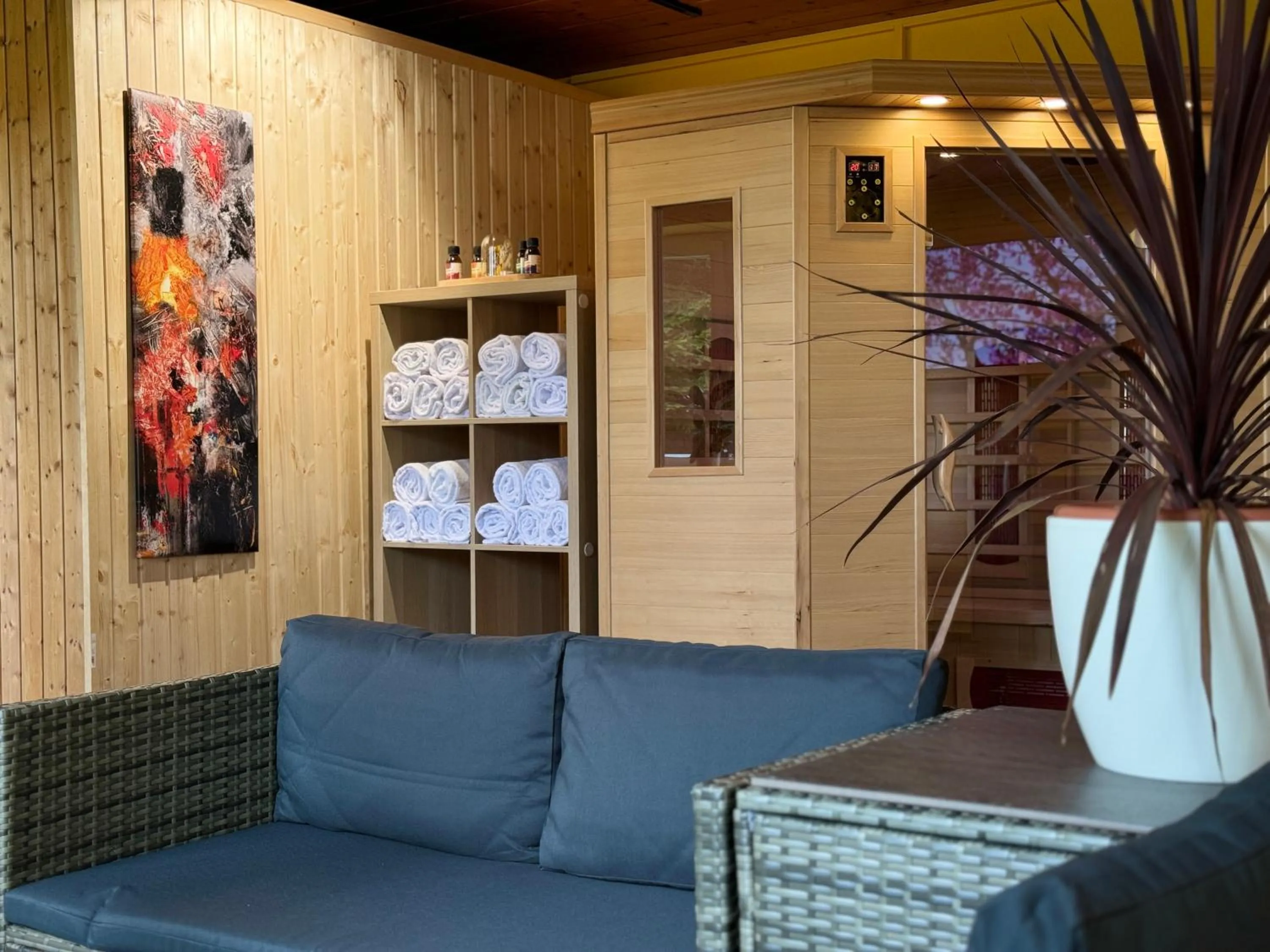 Sauna in Maiers Hotel