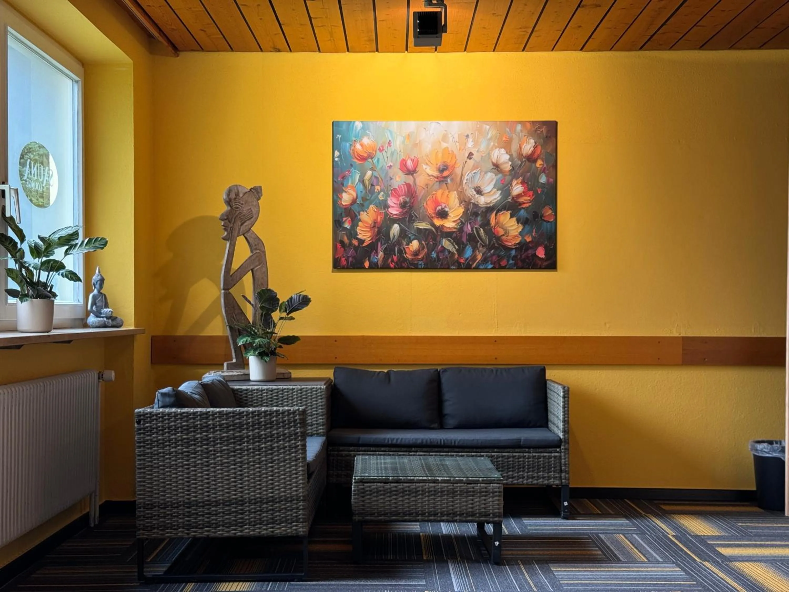 Sauna in Maiers Hotel