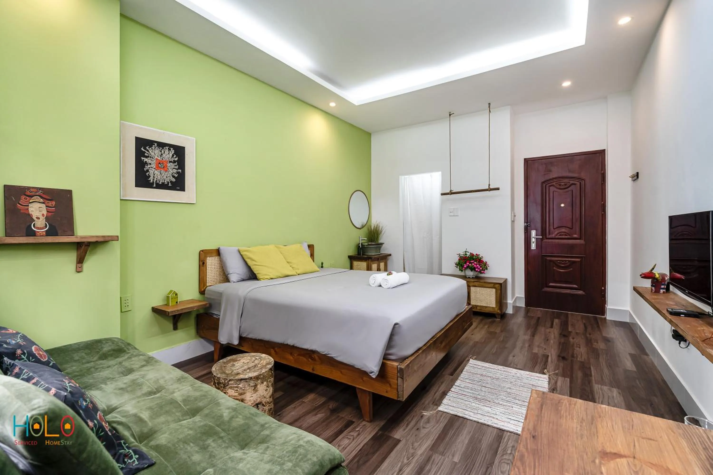Bed in HoLo Central Saigon - Serviced HomeStay