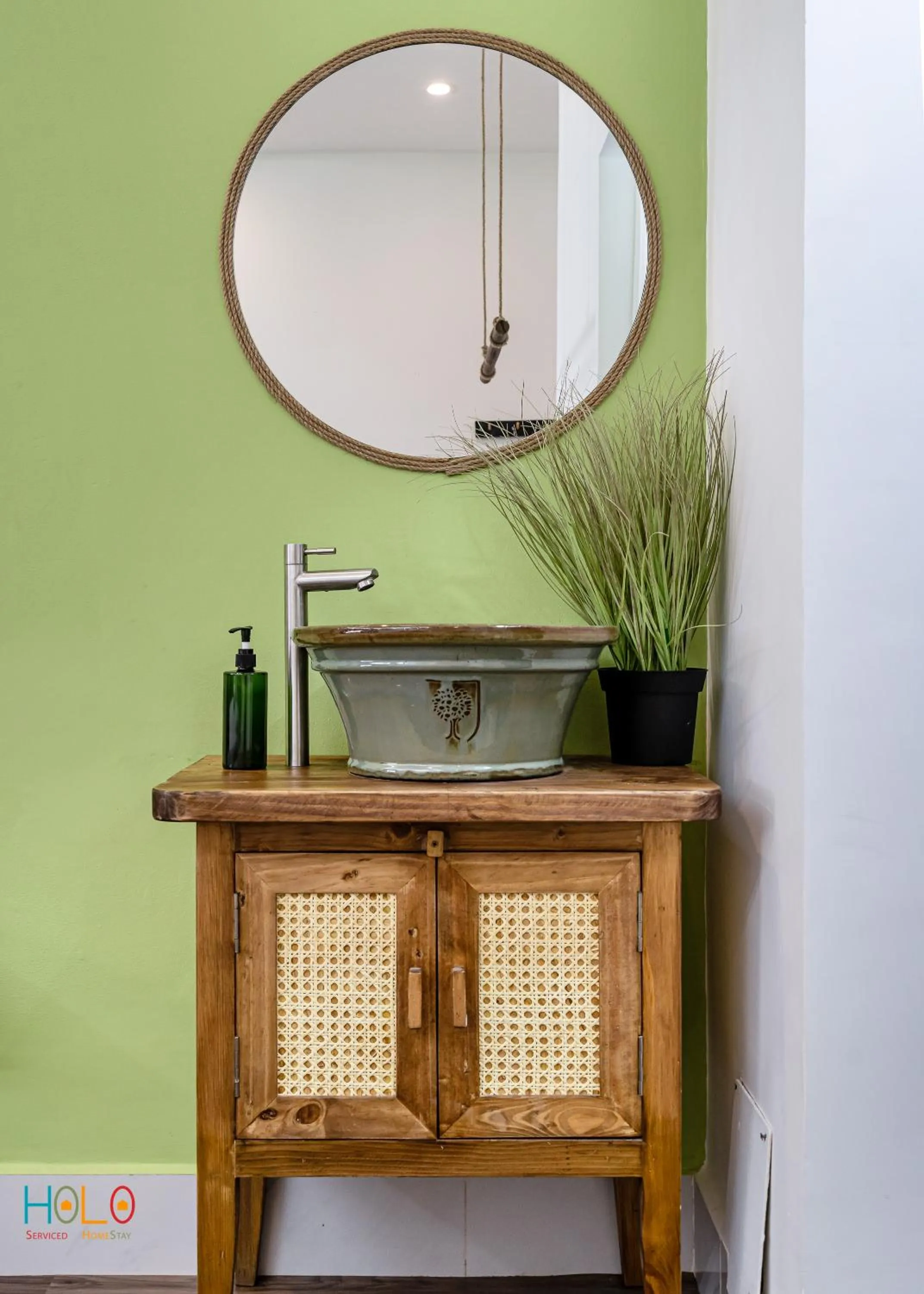 Toilet in HoLo Central Saigon - Serviced HomeStay