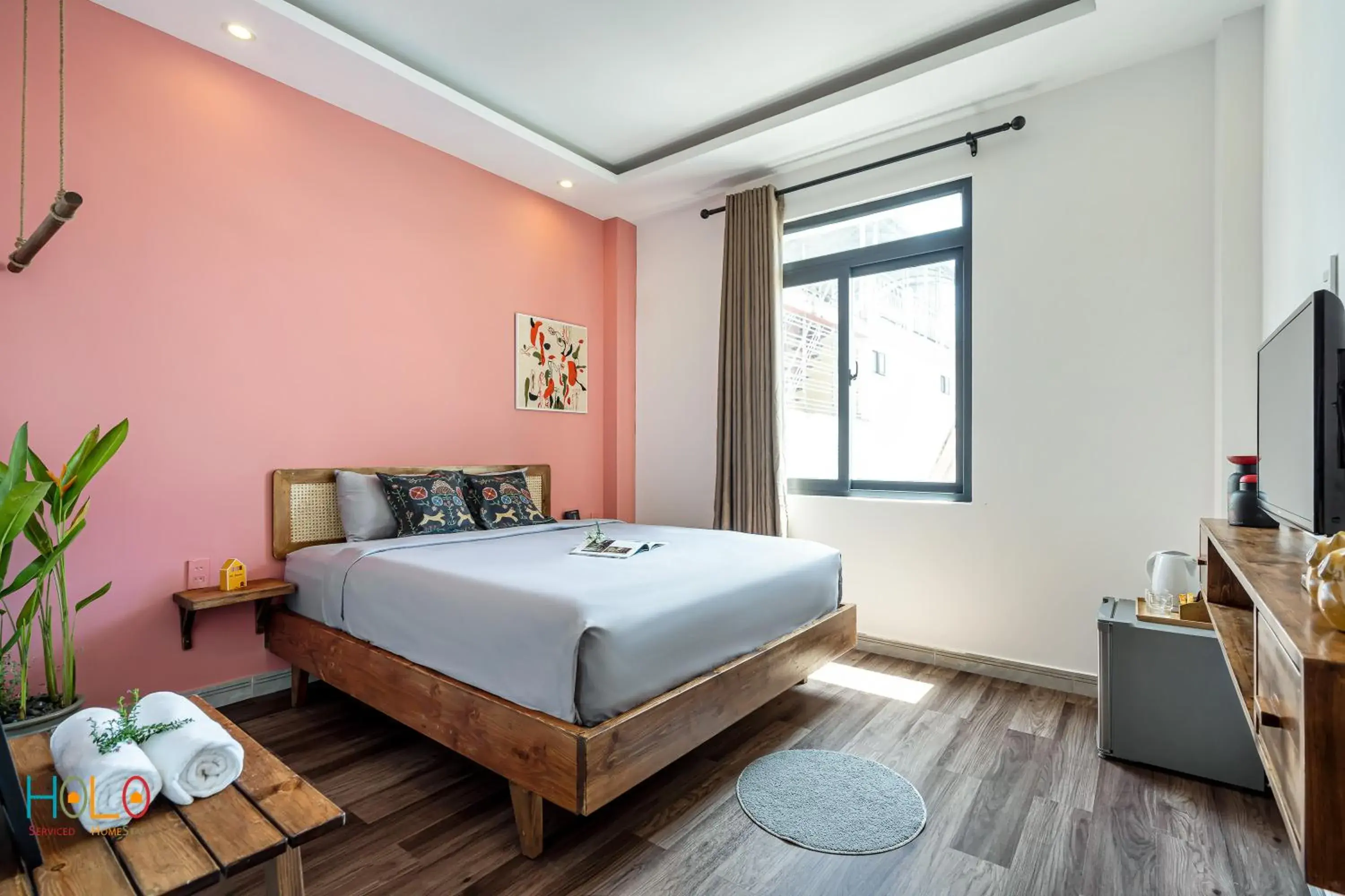 Standard Double Room in HoLo Central Saigon - Serviced HomeStay Standard Double Room in HoLo Central Saigon - Serviced HomeStay