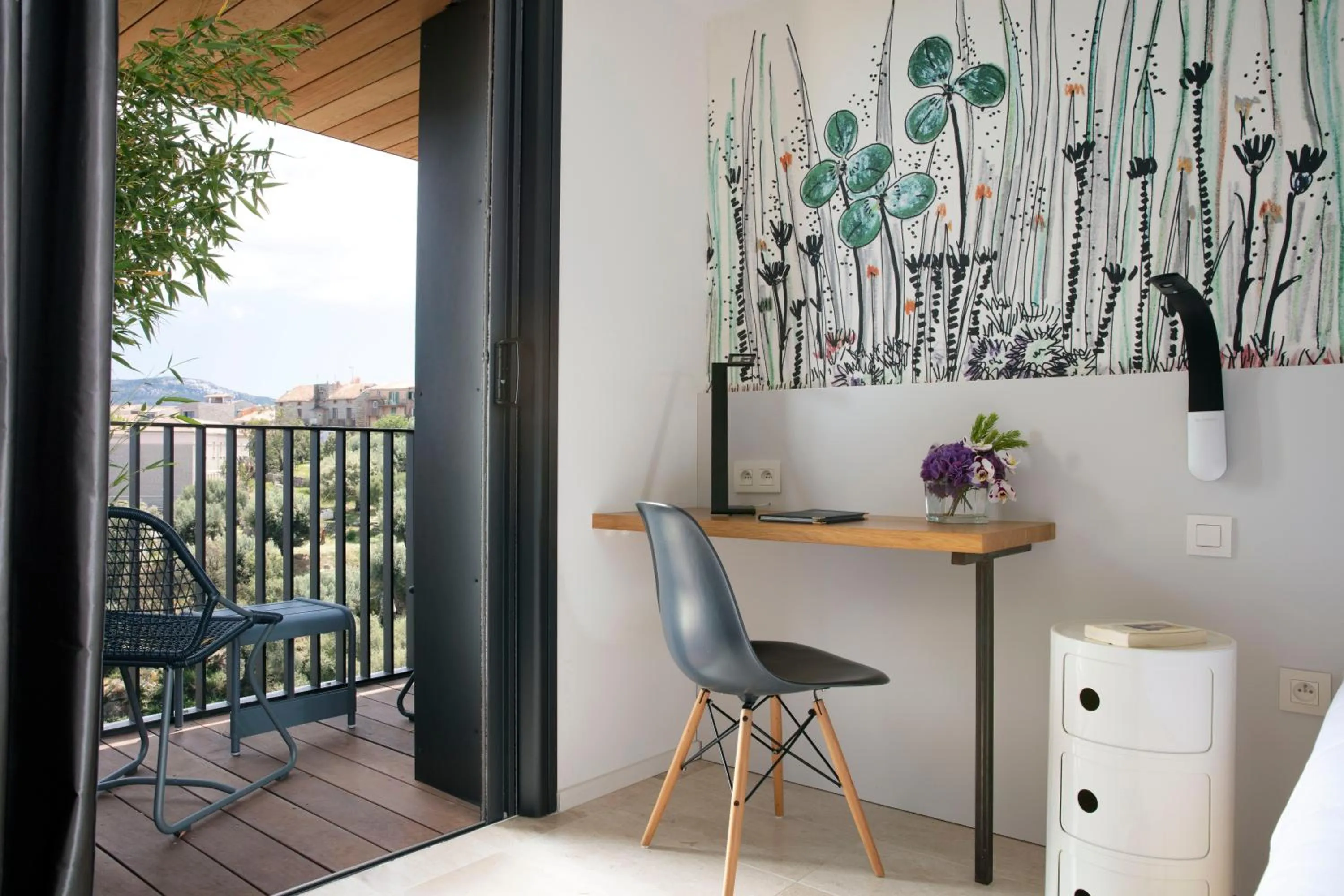 Balcony/Terrace in Hotel Alcyon