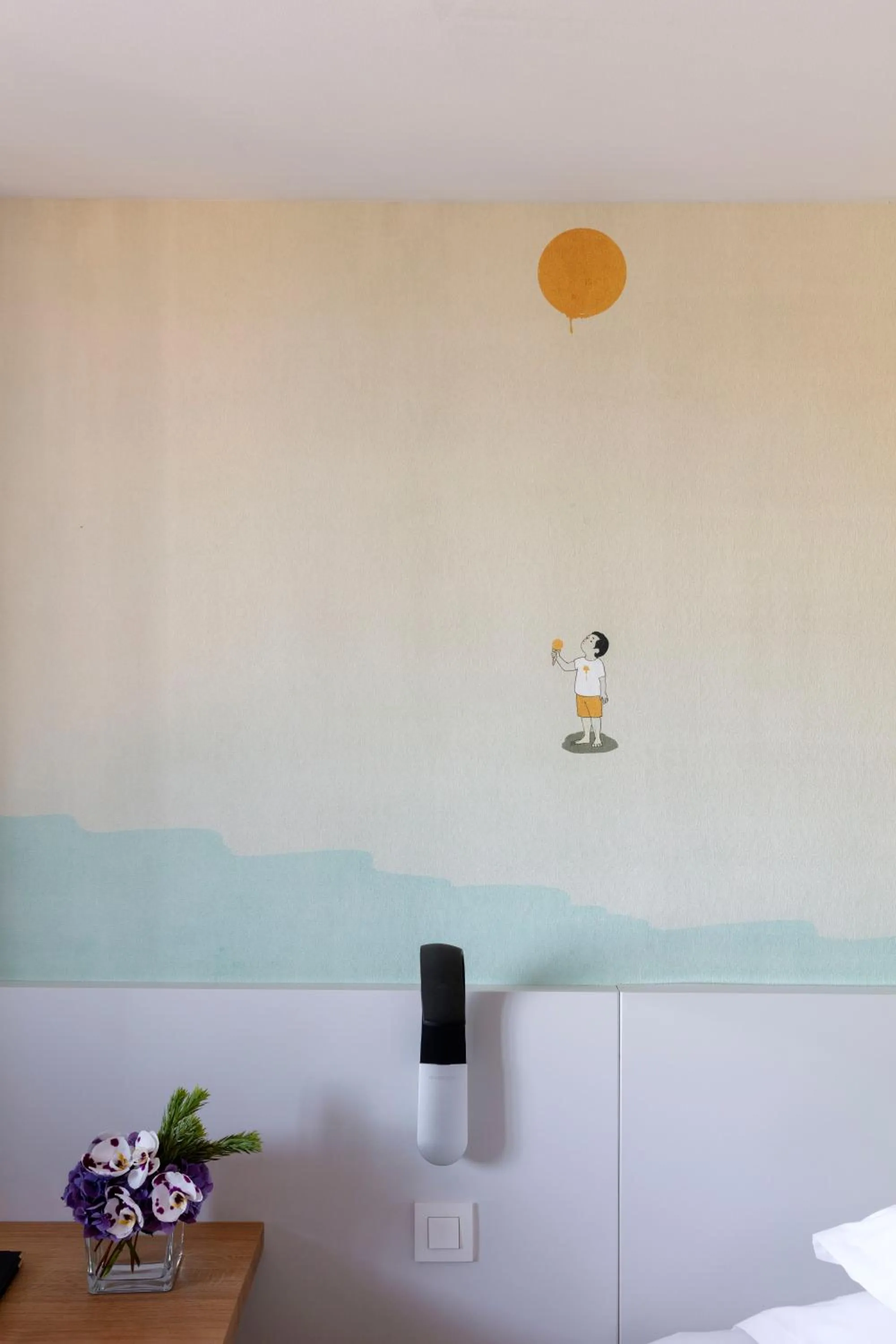 Decorative detail in Hotel Alcyon