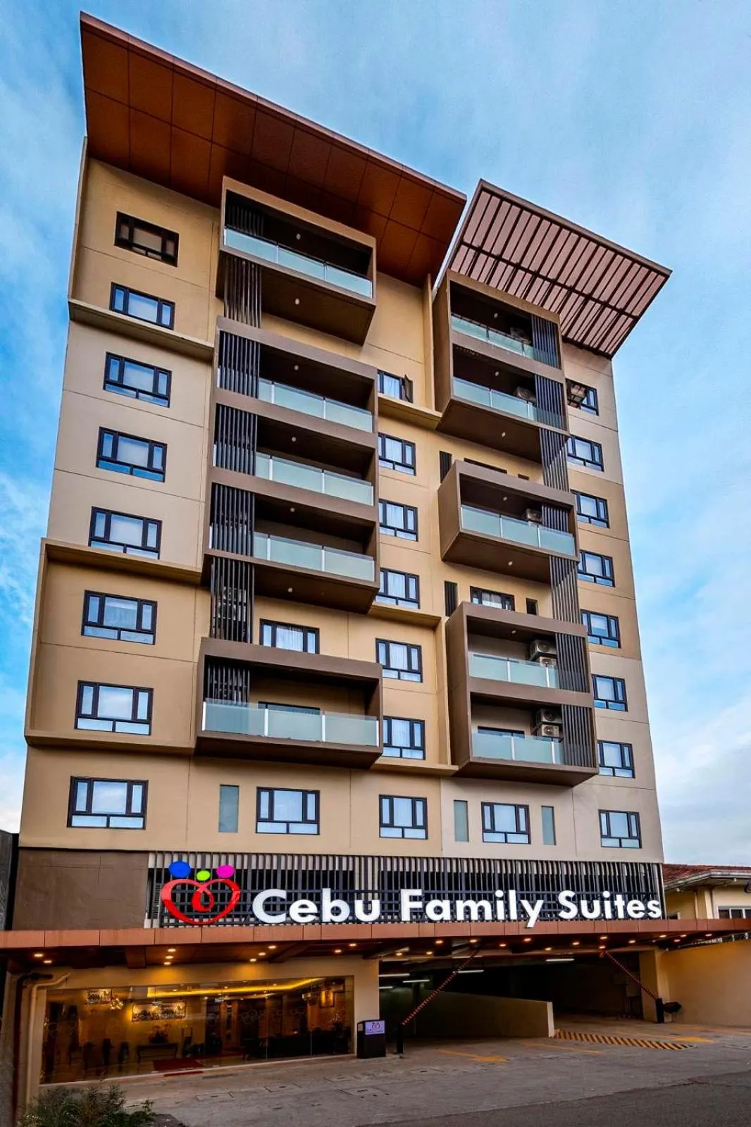 Property building in Cebu Family Suites powered by Cocotel