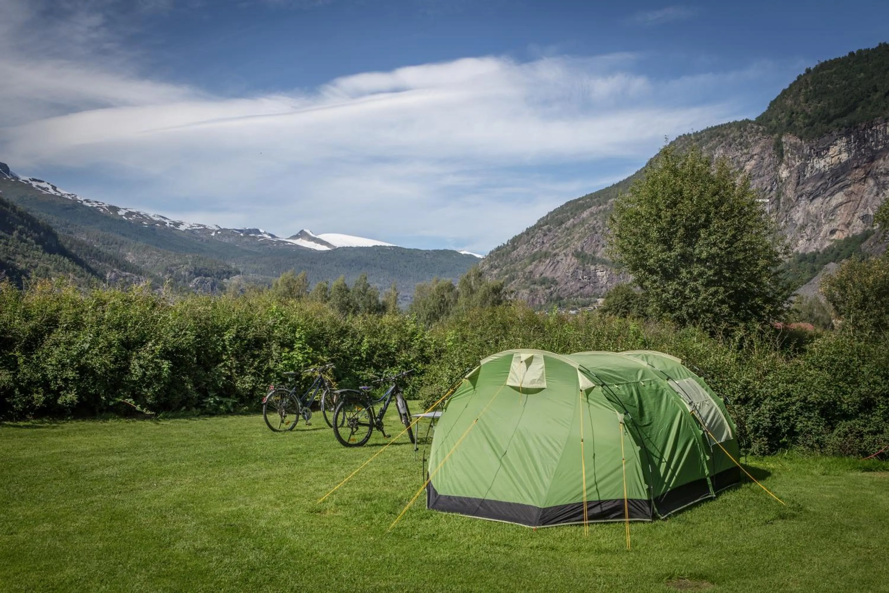 Natural landscape in Gaupnetunet Hotell og Hytter