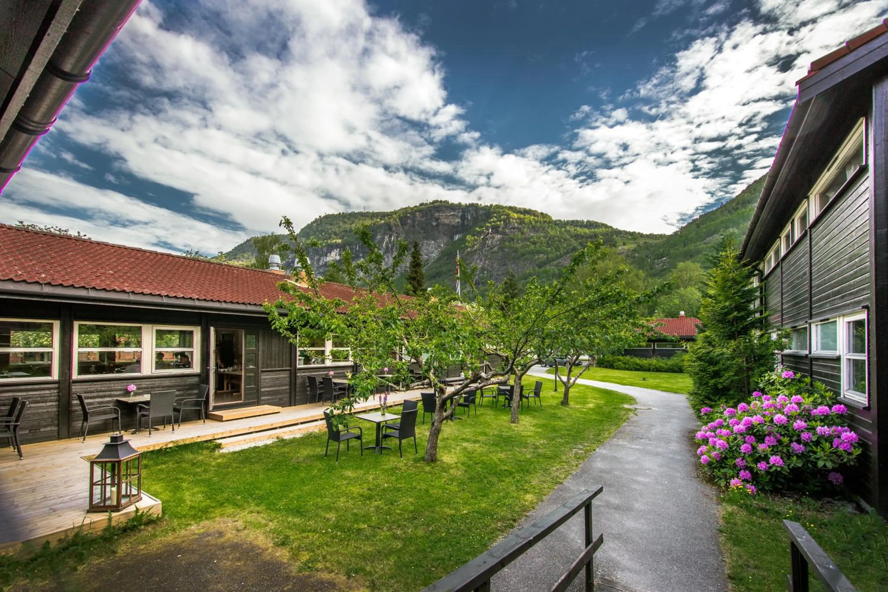 Patio in Gaupnetunet Hotell og Hytter