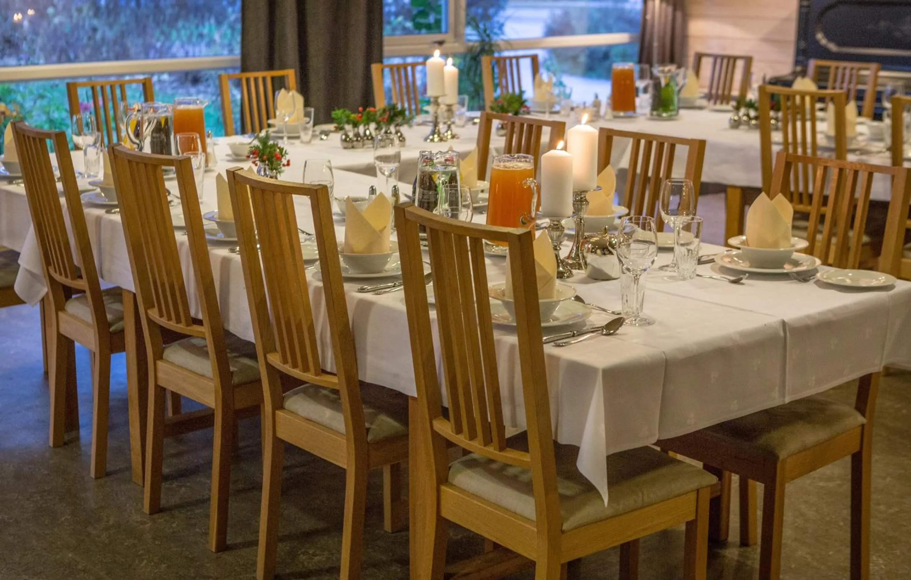 Food and drinks in Gaupnetunet Hotell og Hytter