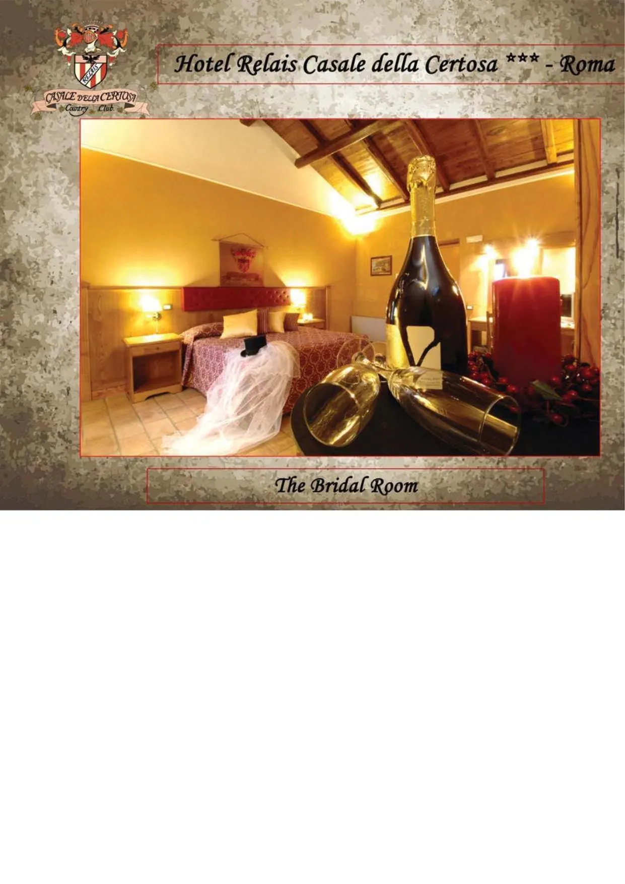 Decorative detail in Casale Certosa