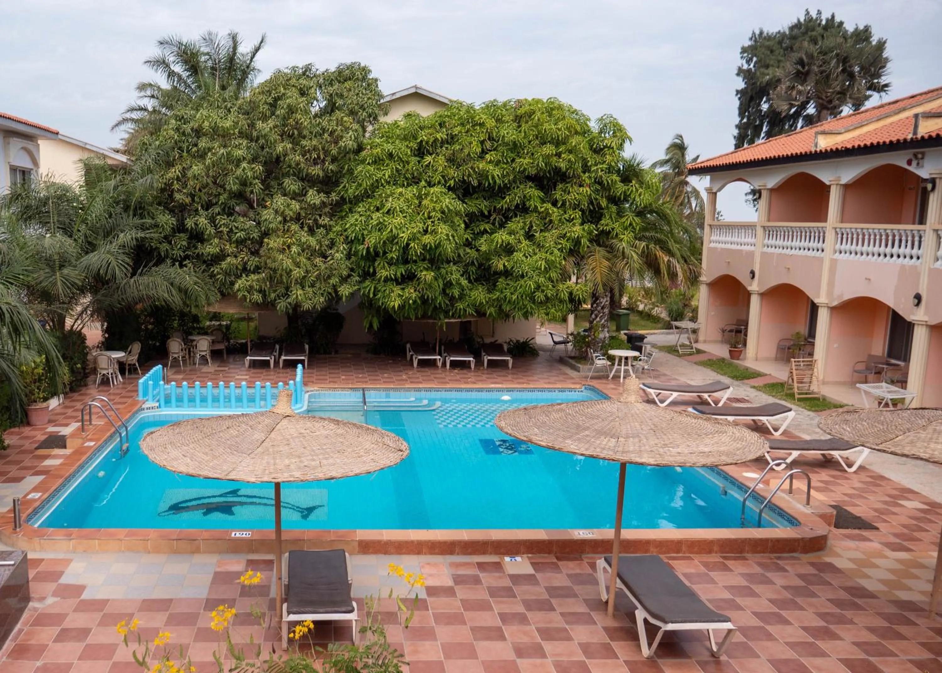 Pool view in Cape Point Hotel