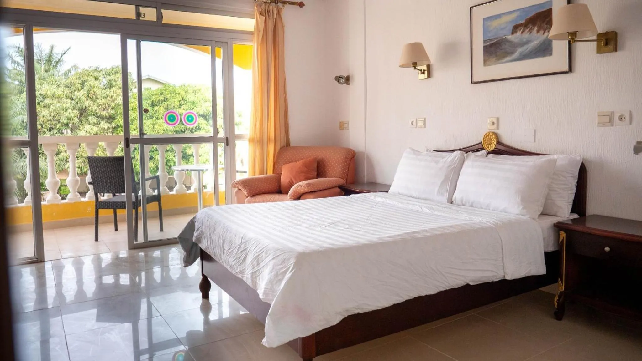 Bed in Cape Point Hotel