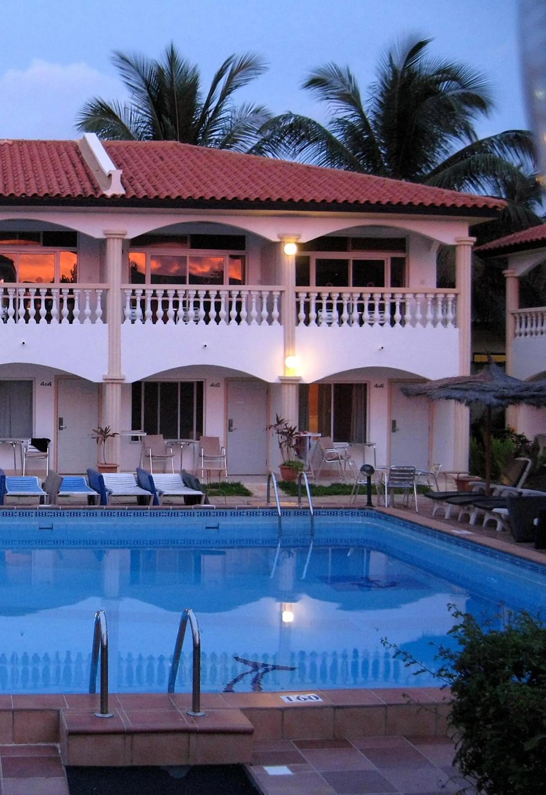 Pool view in Cape Point Hotel