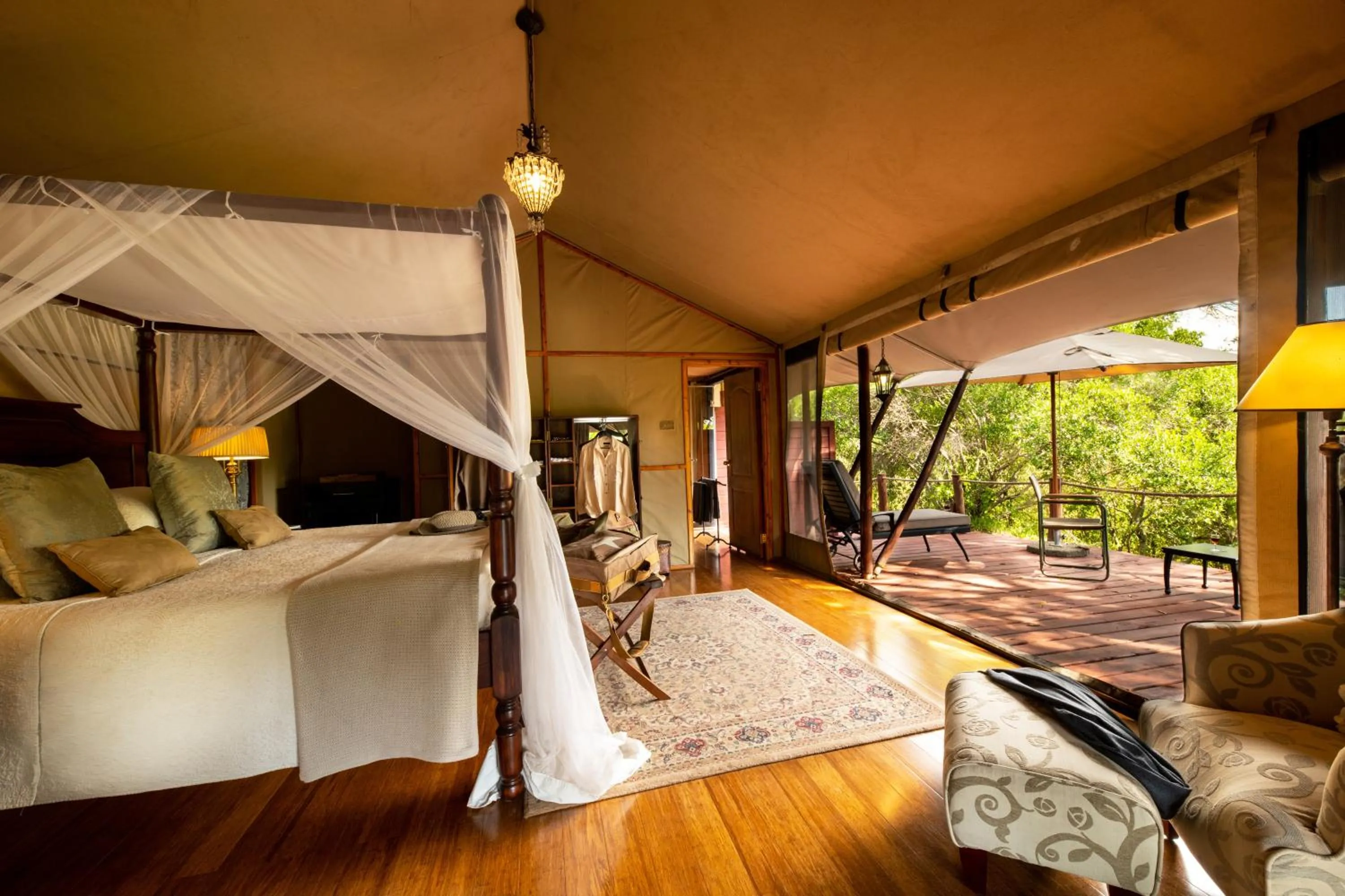 Photo of the whole room in Elewana Sand River Mara