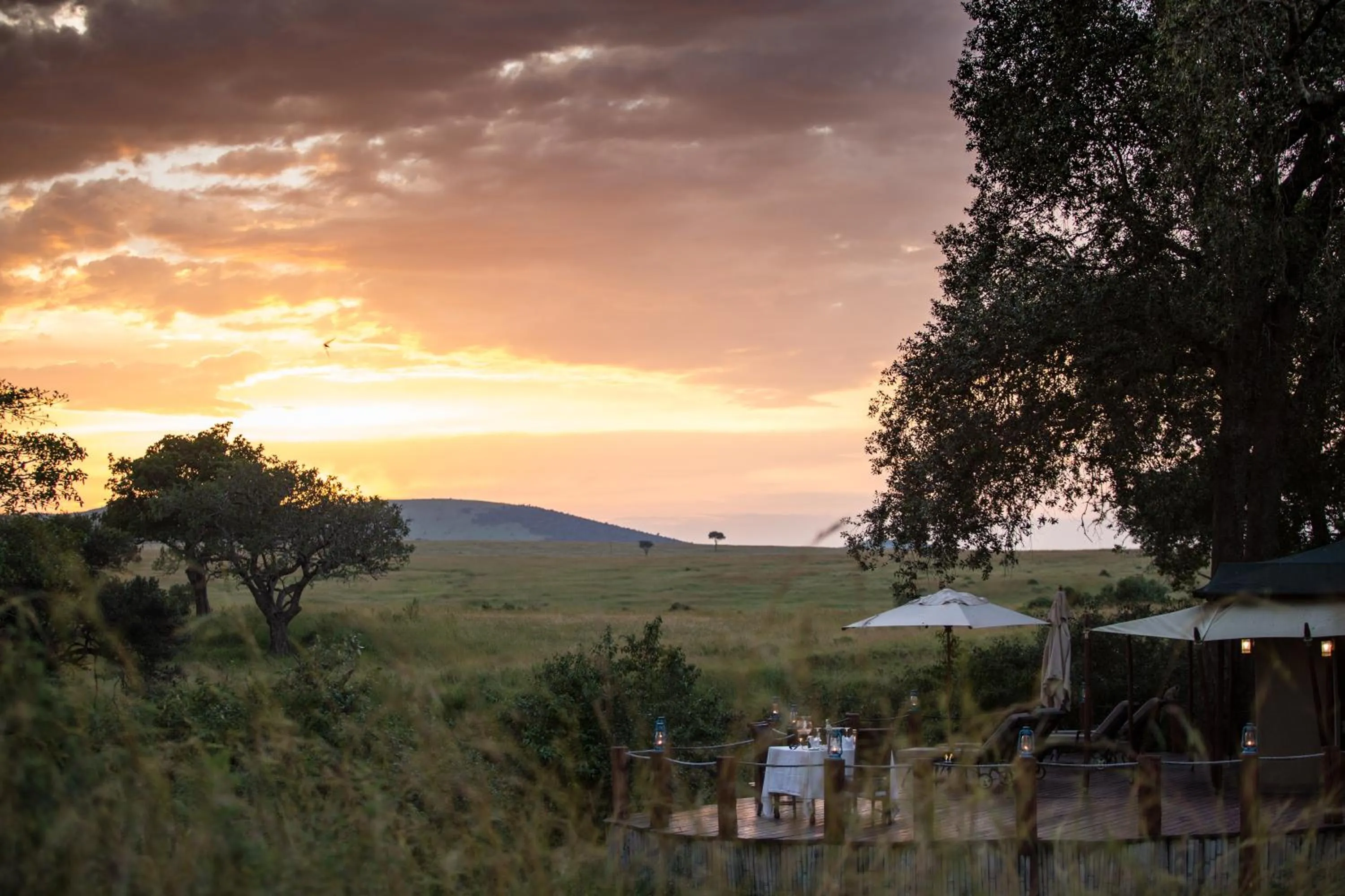Natural landscape in Elewana Sand River Mara
