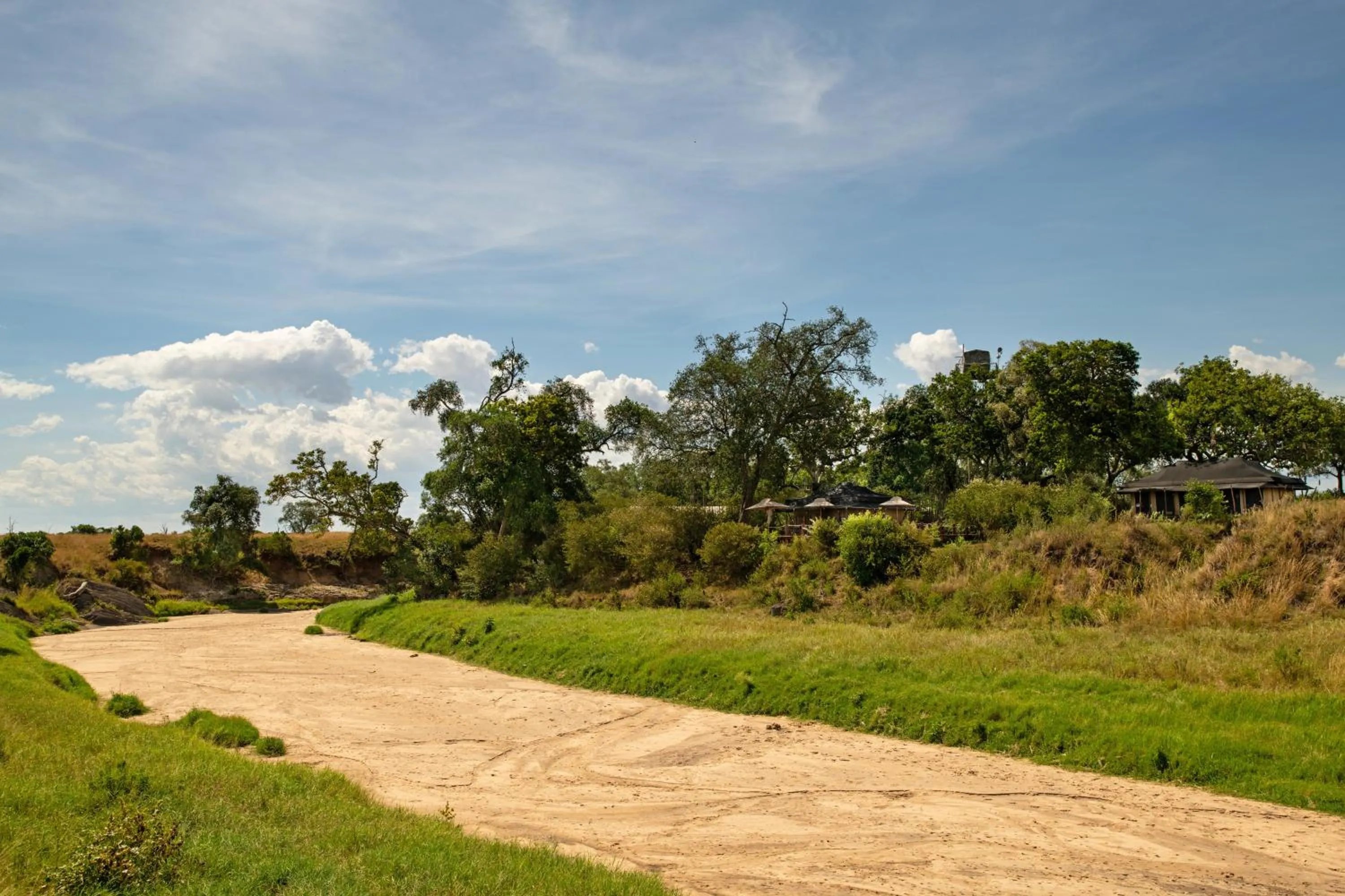 Natural landscape in Elewana Sand River Mara
