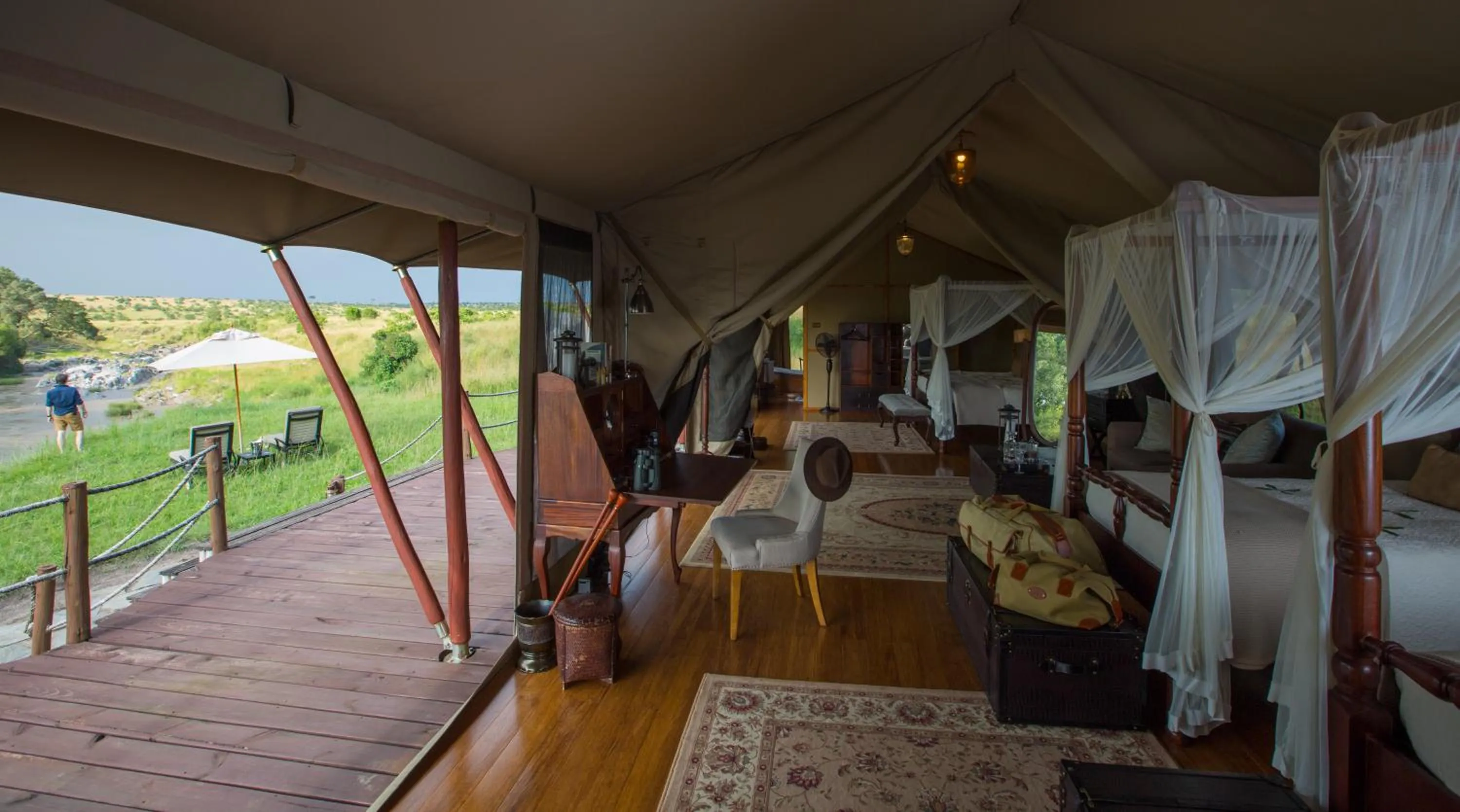 Photo of the whole room in Elewana Sand River Mara
