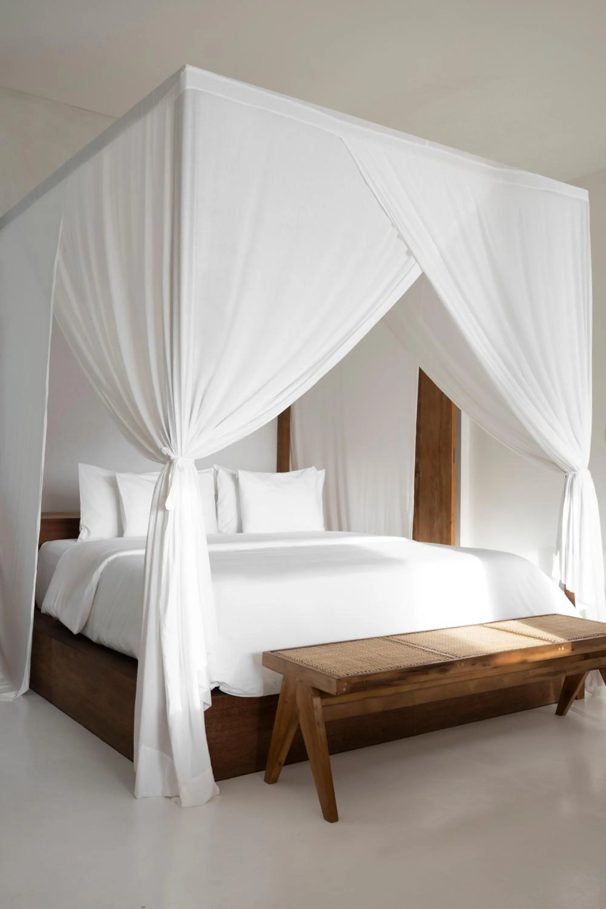 Bed in KA BRU 1100 Boutique Hotel