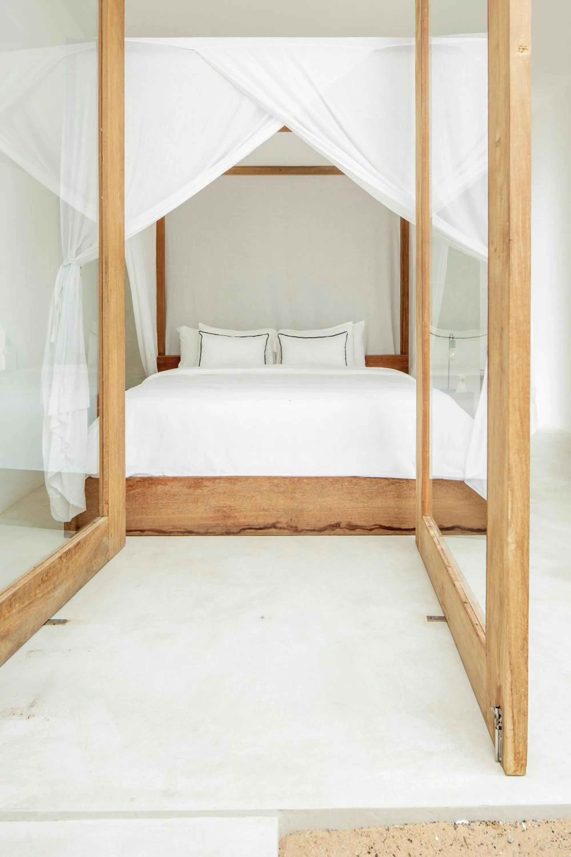 Bed in KA BRU 1100 Boutique Hotel