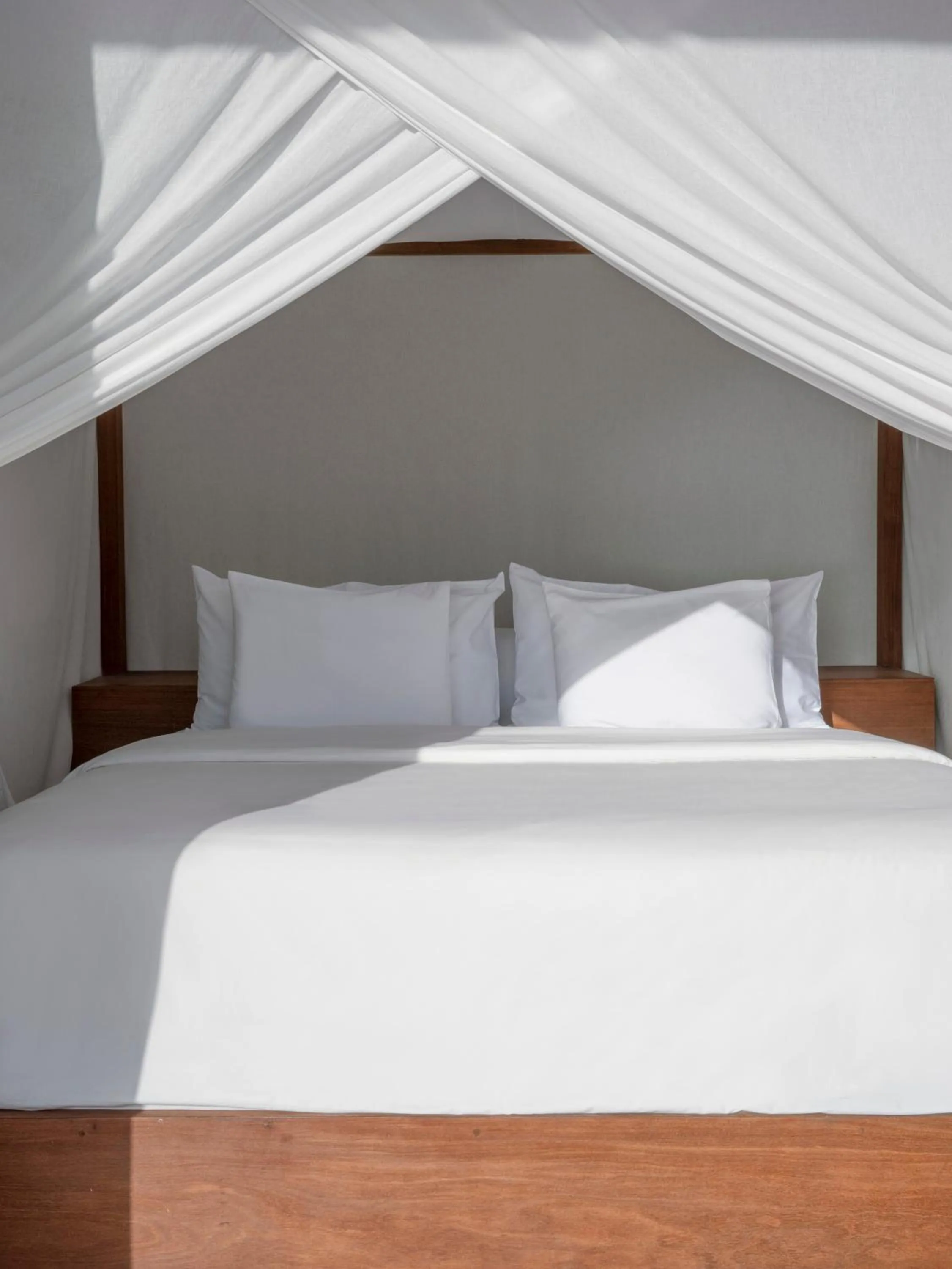 Bed in KA BRU 1100 Boutique Hotel