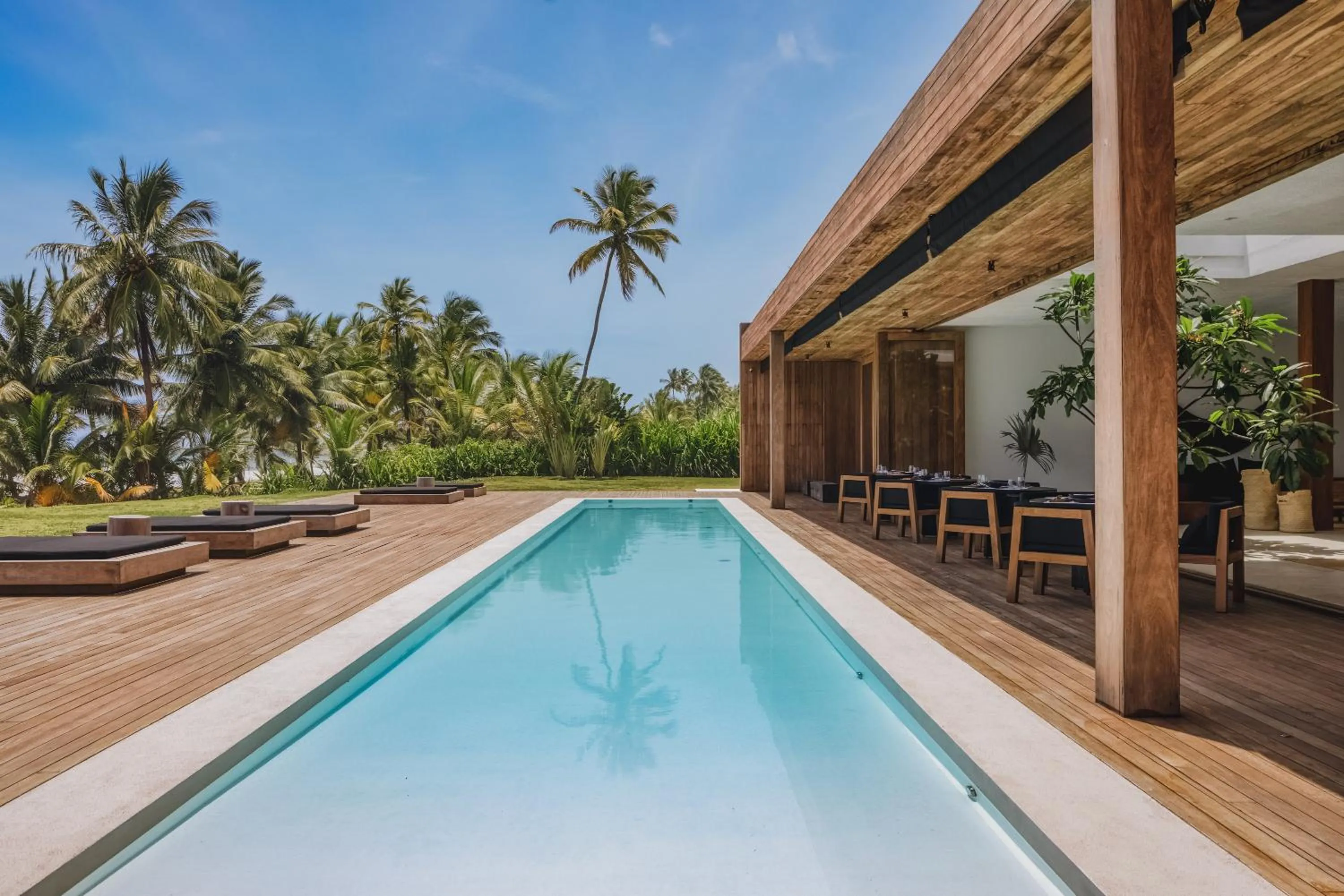 Pool view in KA BRU 1100 Boutique Hotel